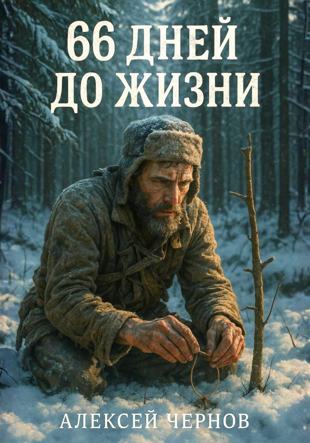 Обложка книги «66 дней до жизни» — Александр Чернов