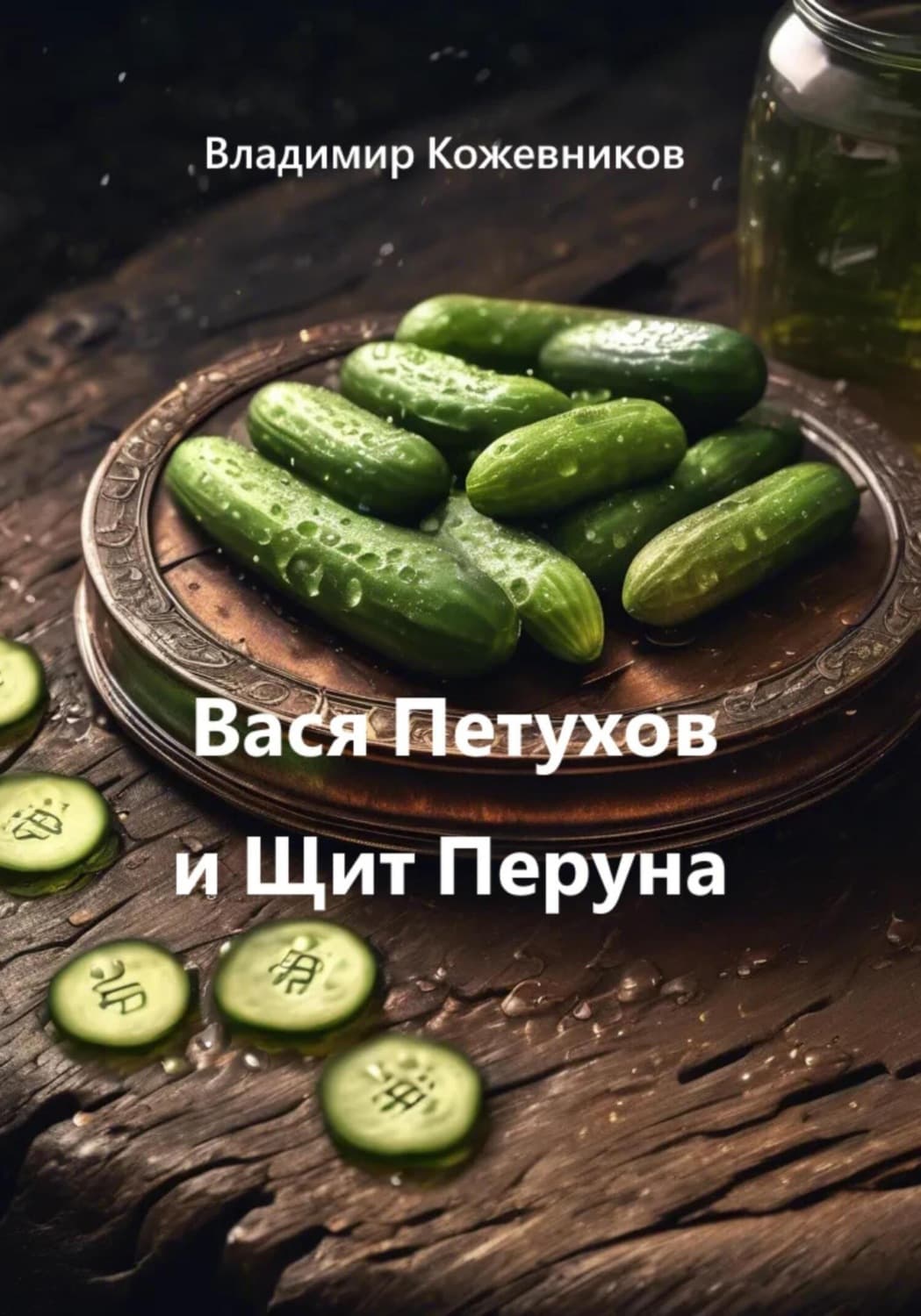 Обложка книги «Вася Петухов и Щит Перуна» — Вячеслав Кожевников