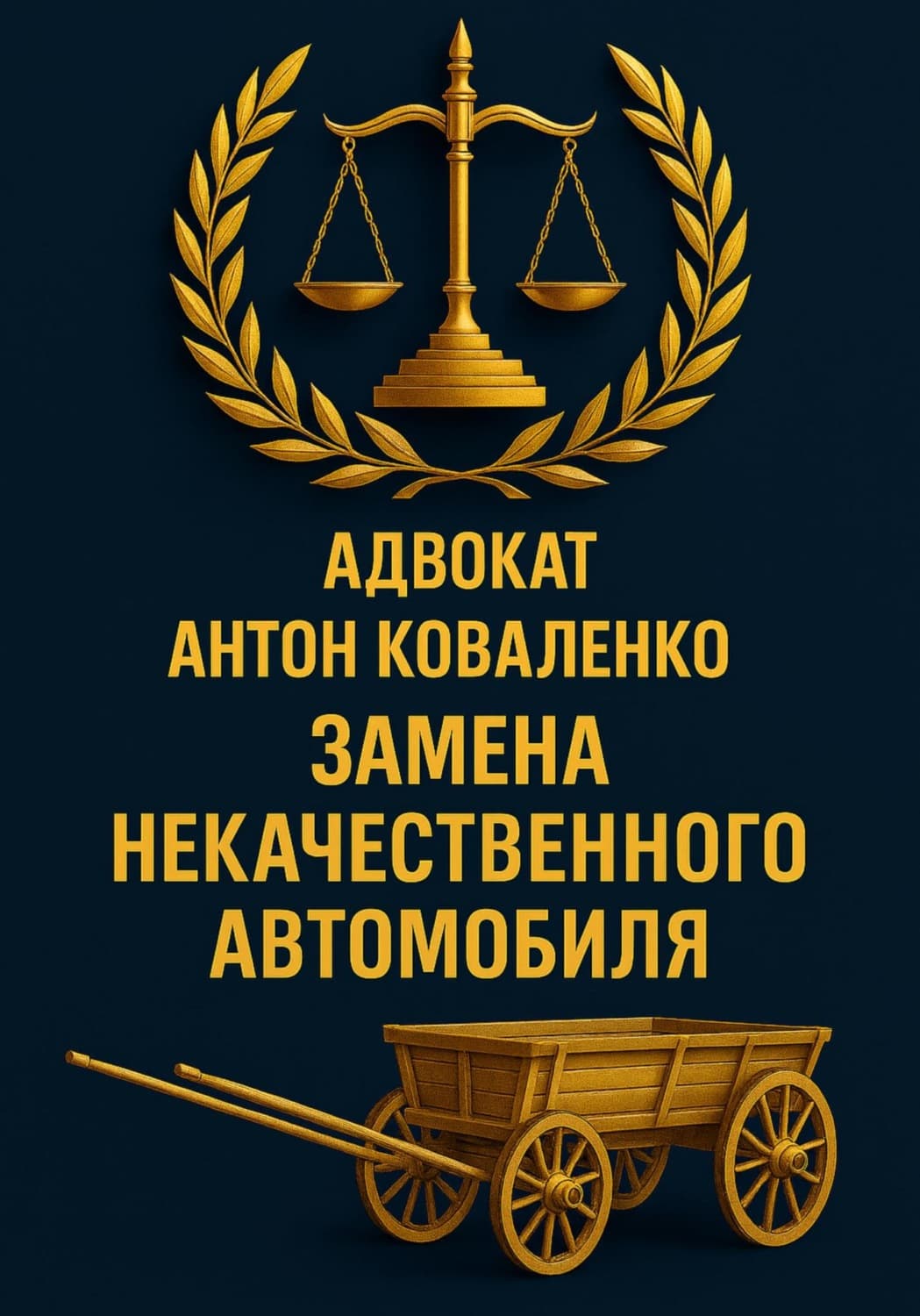 Обложка книги «Замена некачественного автомобиля» — А. И. Коваленко