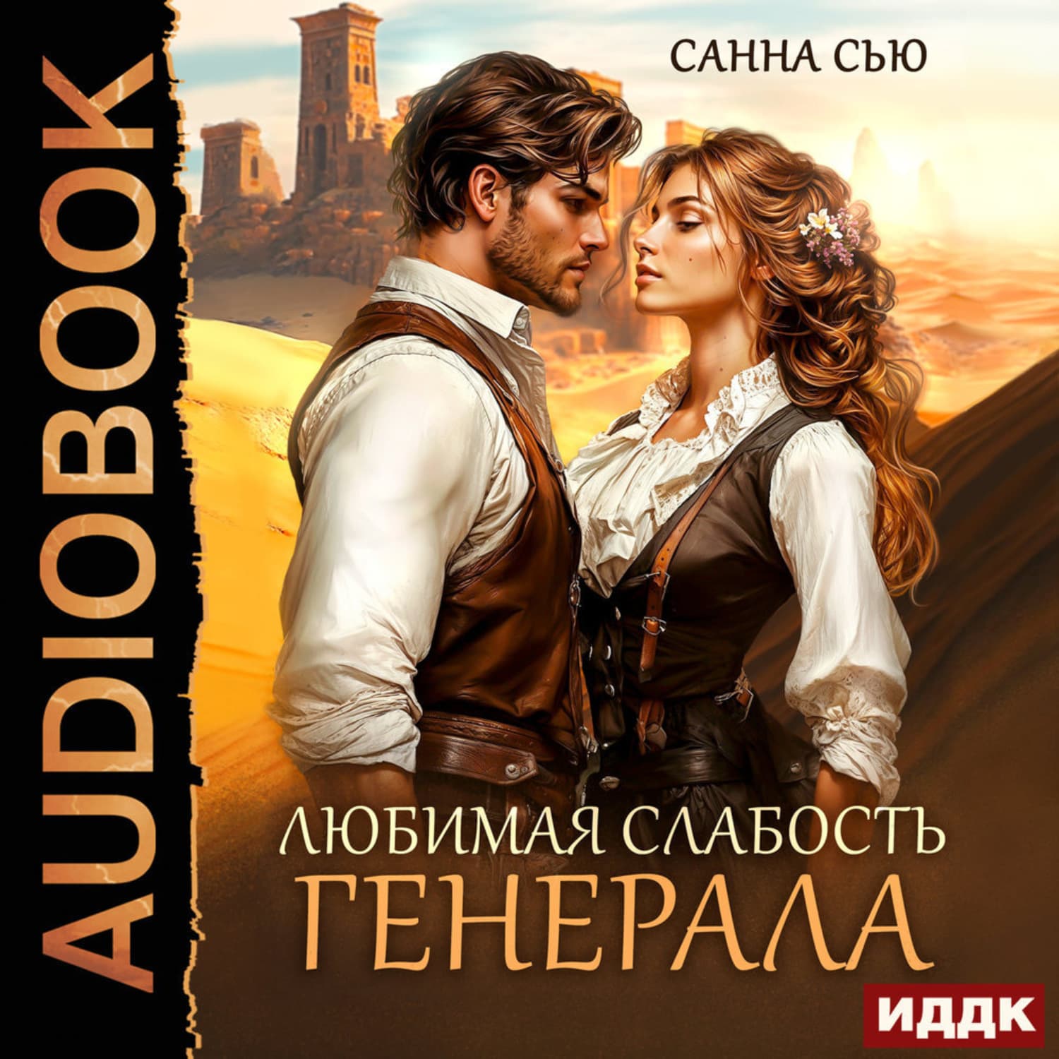 Обложка книги «Любимая слабость генерала» — Санна Сью