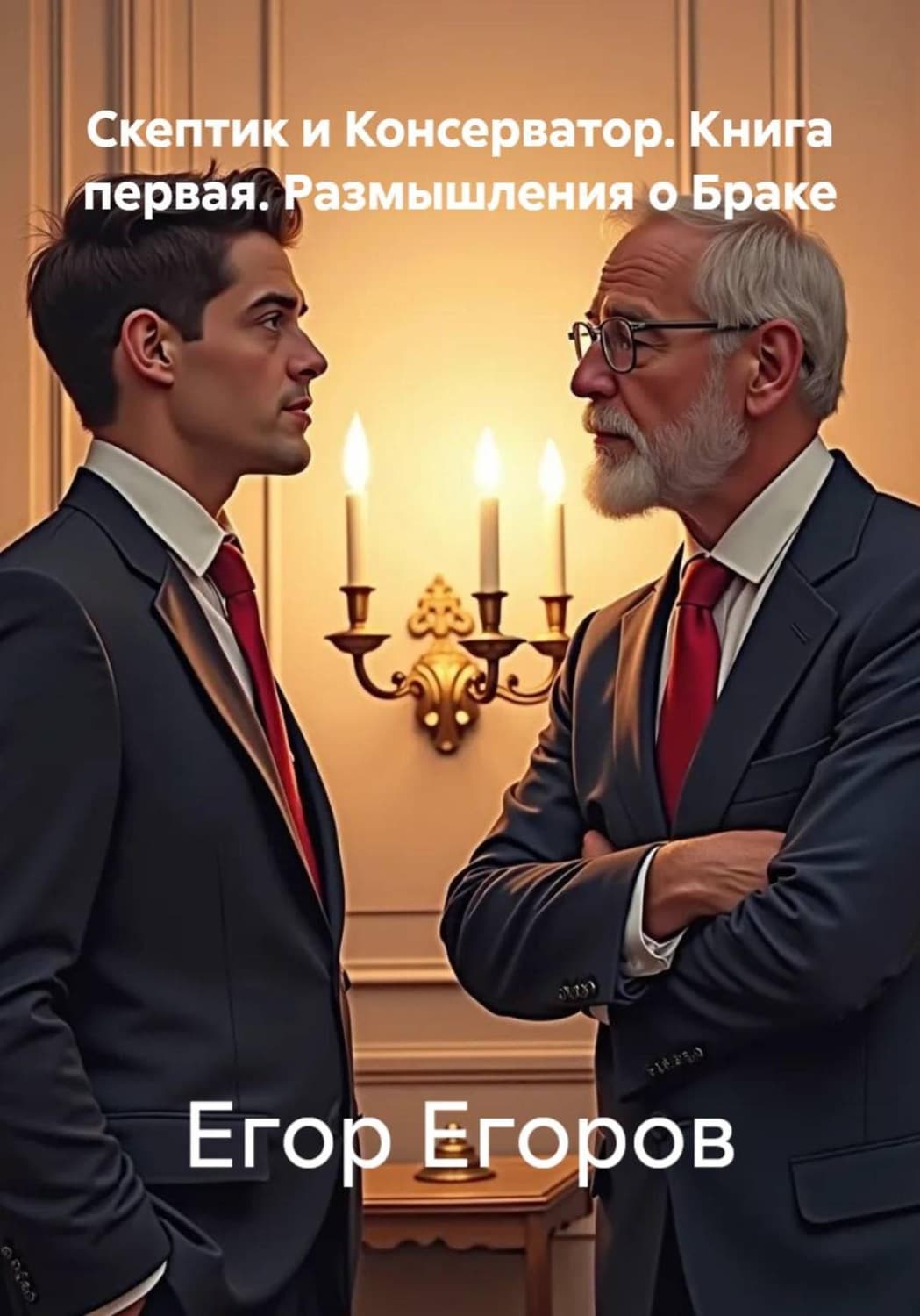 Обложка книги «Скептик и Консерватор. Книга первая. Размышления о Браке» — Евгений Егоров