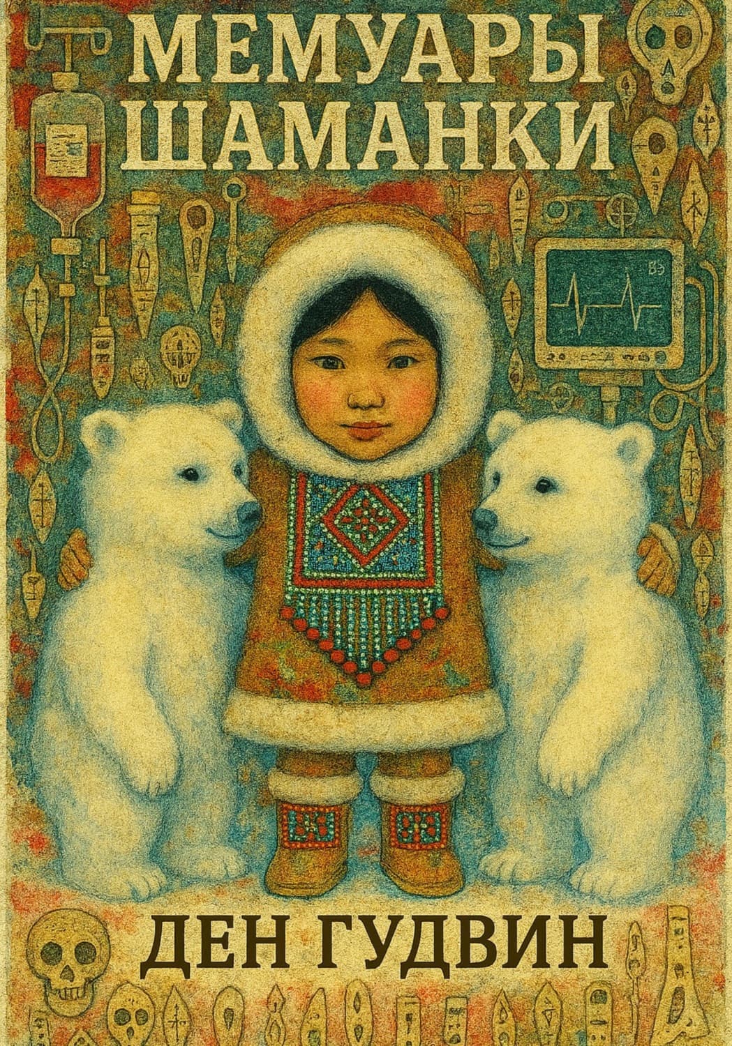 Обложка книги «Мемуары шаманки» — Денис Гудвин