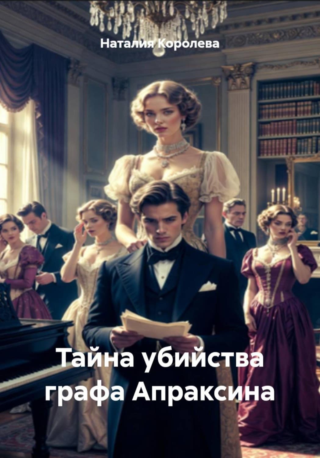 Обложка книги «Тайна убийства графа Апраксина» — Наташа Королева