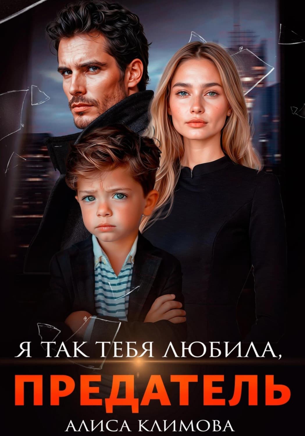 Обложка книги «Я так тебя любила, предатель» — Анна Климова