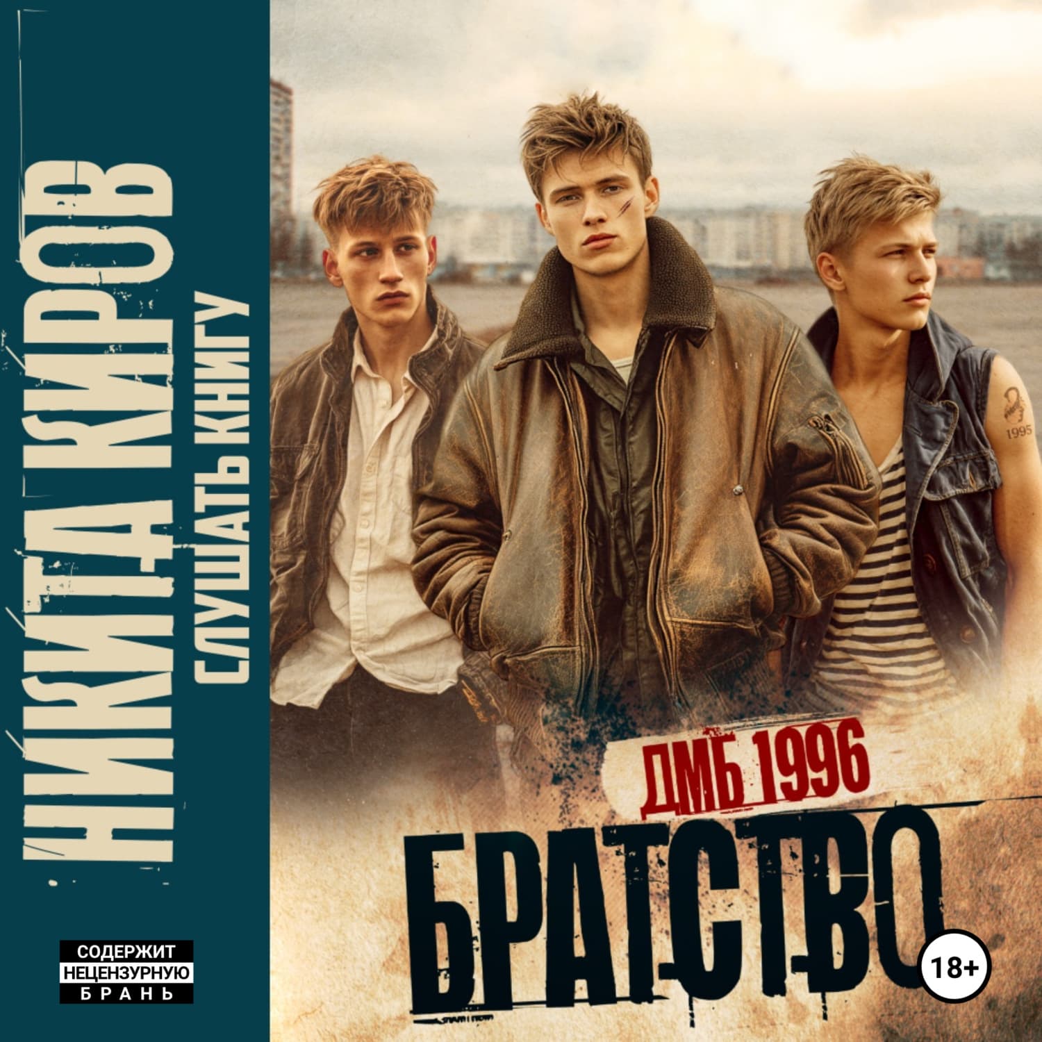Обложка книги «Братство. ДМБ 1996» — Никита Киров