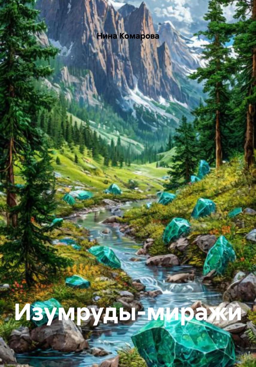 Обложка книги «Изумруды-миражи» — Надежда Комарова