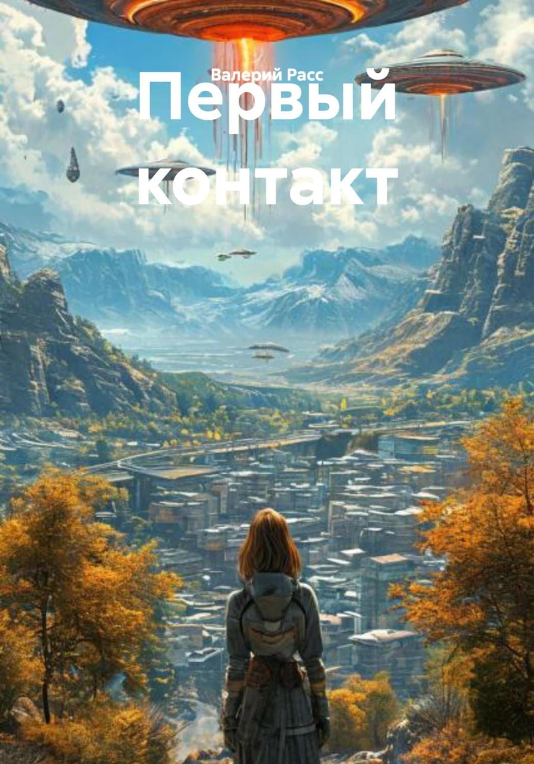 Обложка книги «Первый контакт» — Валерий Расс