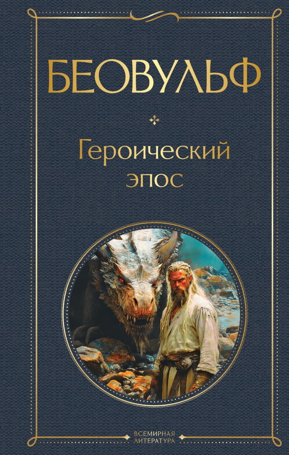Обложка книги «Беовульф. Героический эпос» — легенды и. сказания Эпосы