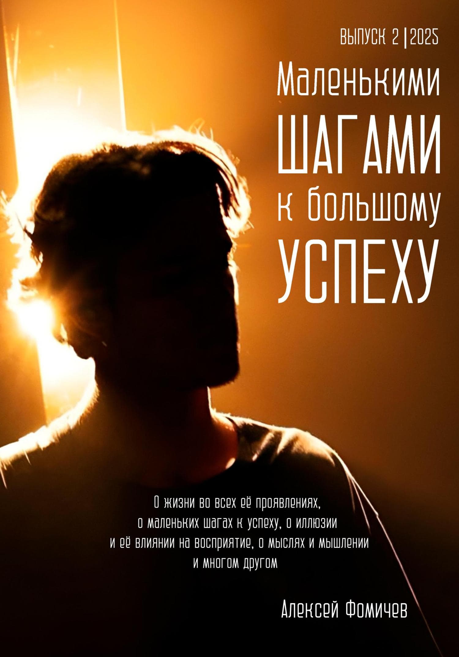 Обложка книги «Маленькими шагами к большому успеху. Выпуск 02. 2025» — Алексей Фомичев