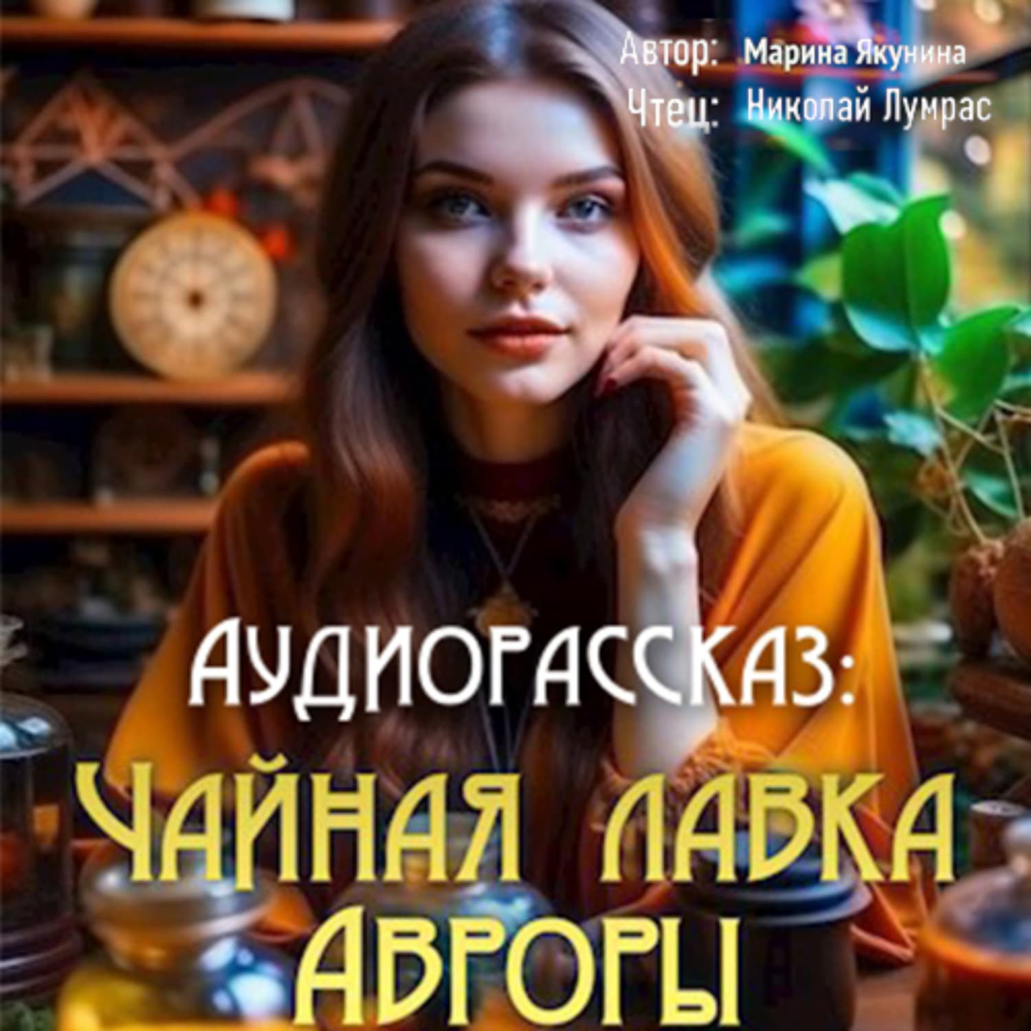 Обложка книги «Чайная лавка Авроры» — Мария Якунина