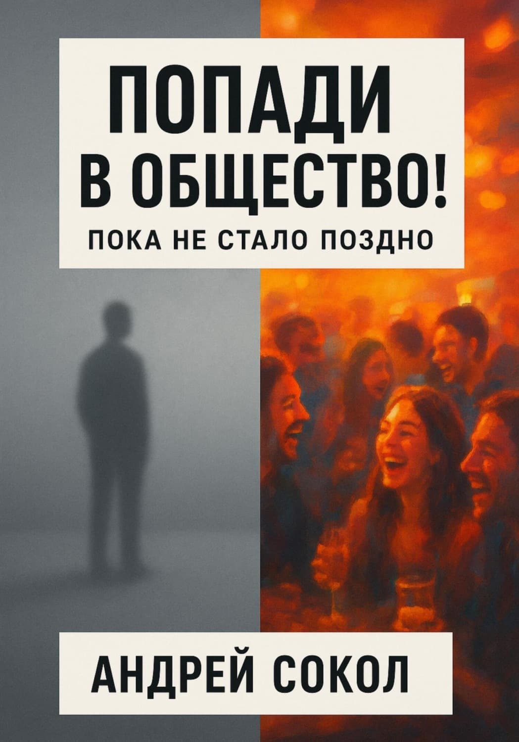 Обложка книги «Попади в общество! Пока не стало поздно» — Андрей Сокол