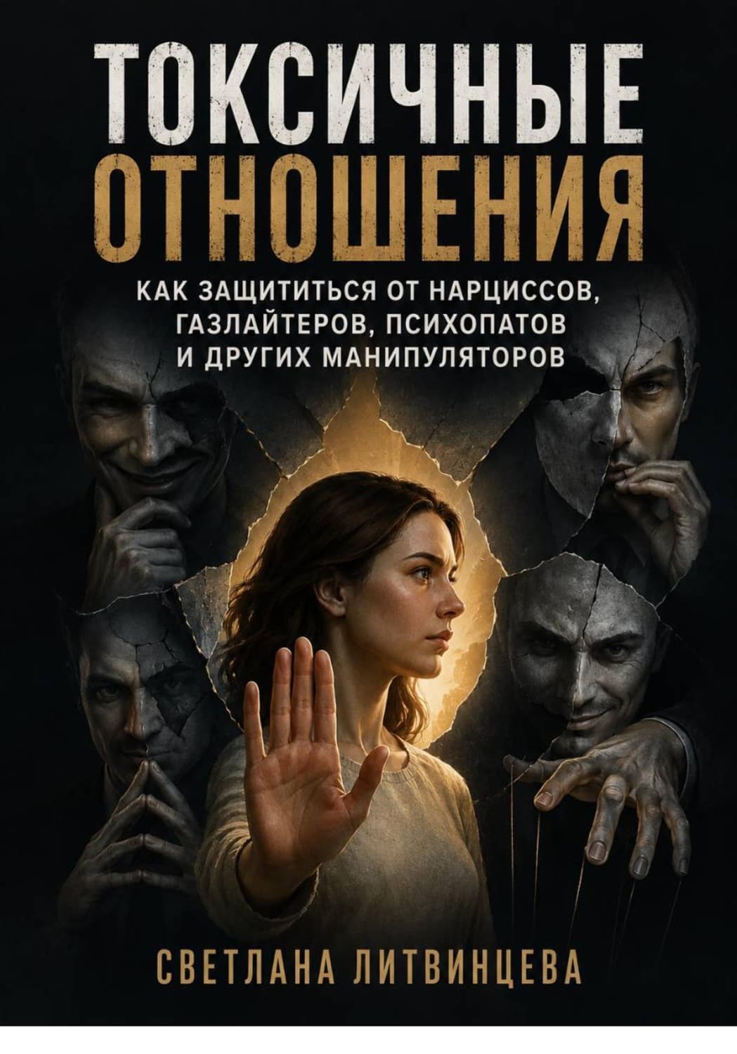 Обложка книги «Токсичные отношения. Как защититься от нарциссов, газлайтеров, психопатов и других манипуляторов» — Светлана Литвинцева