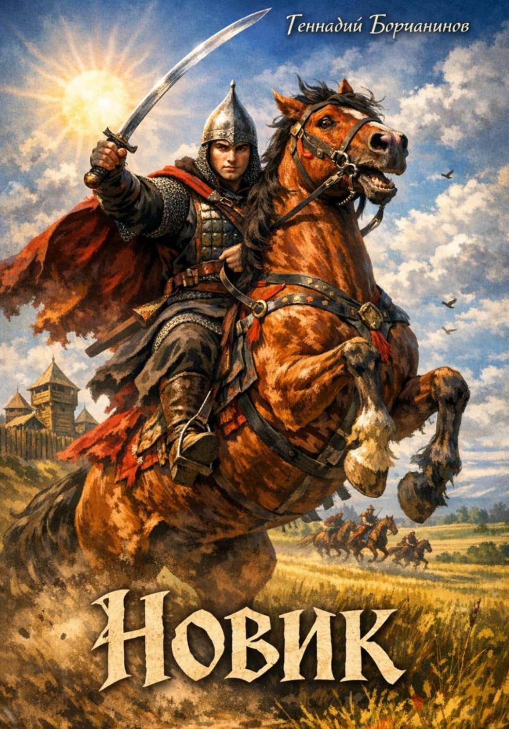 Обложка книги «Новик» — Геннадий Борчанинов