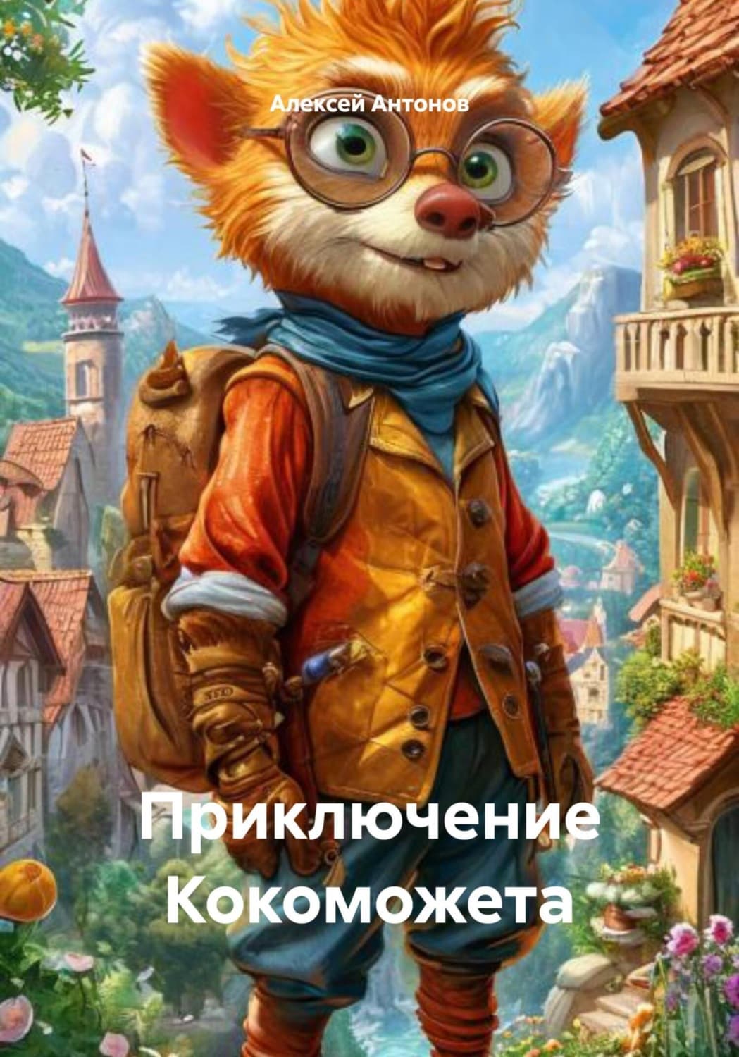 Обложка книги «Приключение Кокоможета» — Александр Антонов