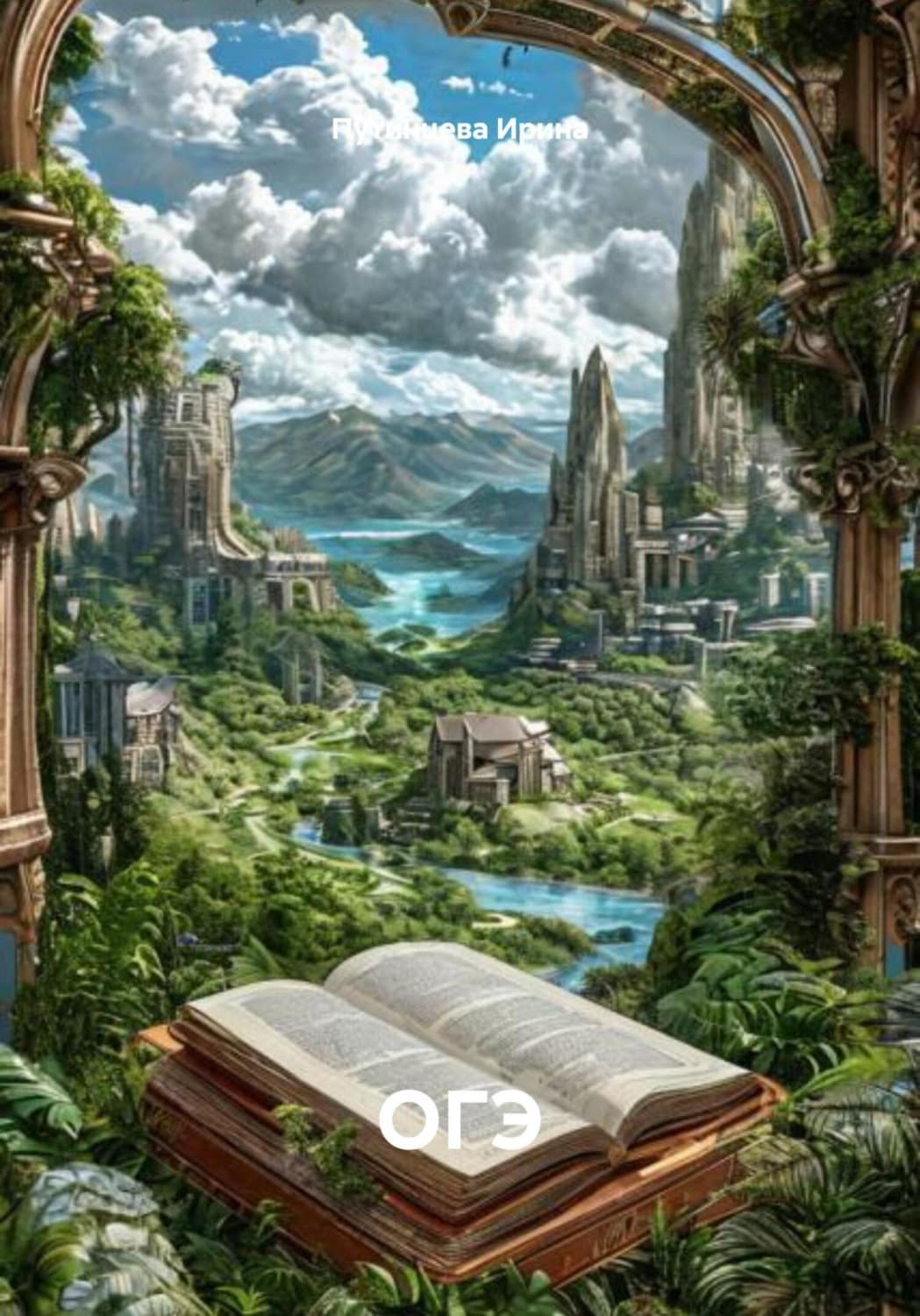 Обложка книги «ОГЭ» — Перец Ирина
