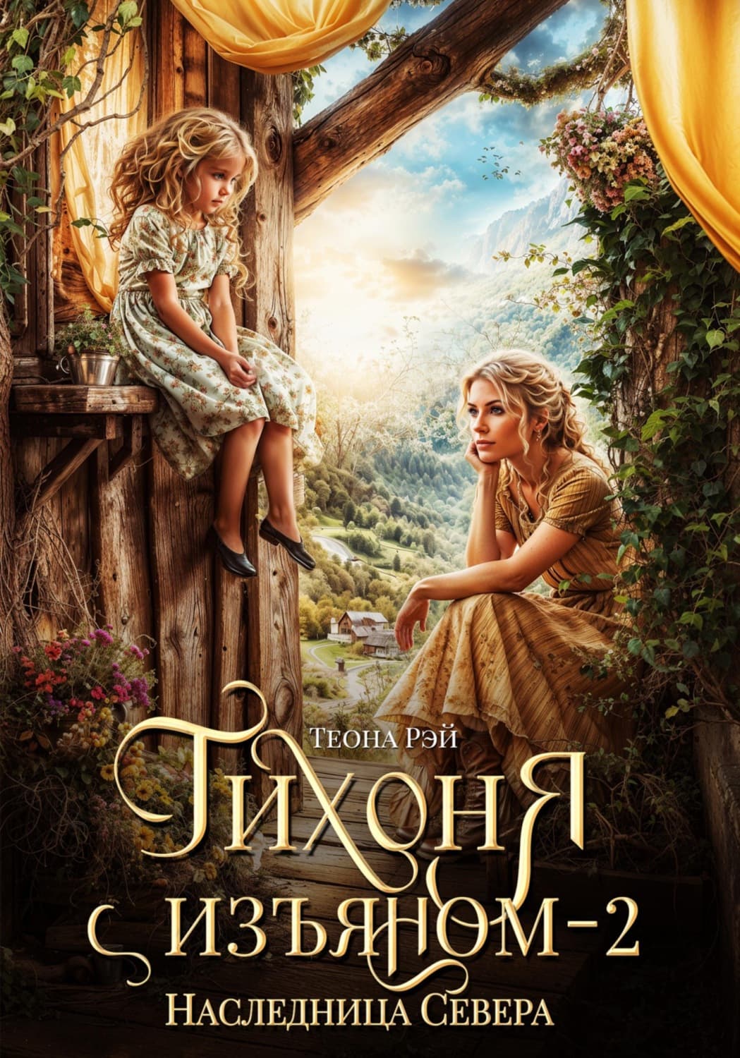 Обложка книги «Тихоня с изъяном – 2. Наследница Севера» — Теона Рэй
