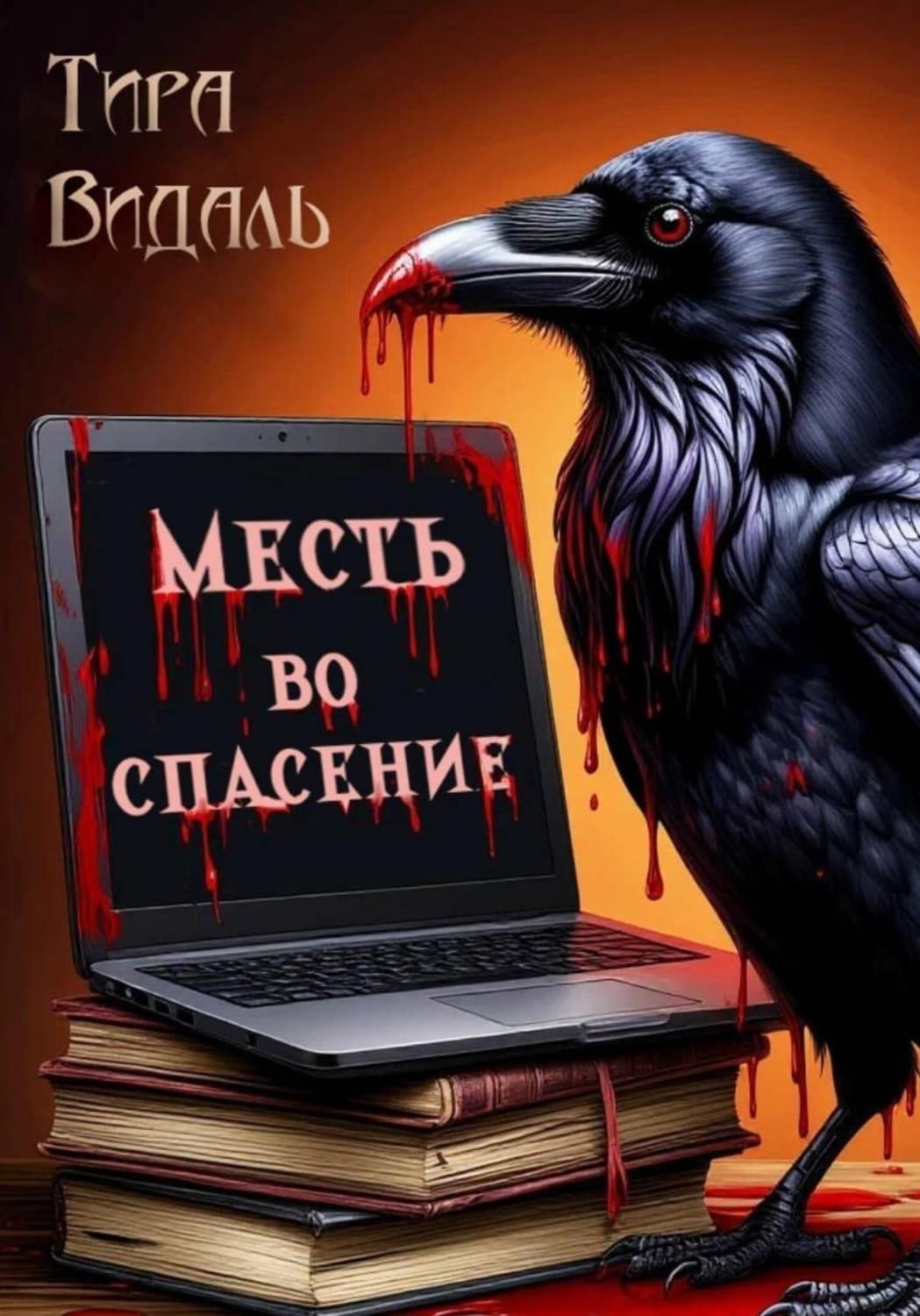 Обложка книги «Месть во спасение» — Тира Видаль