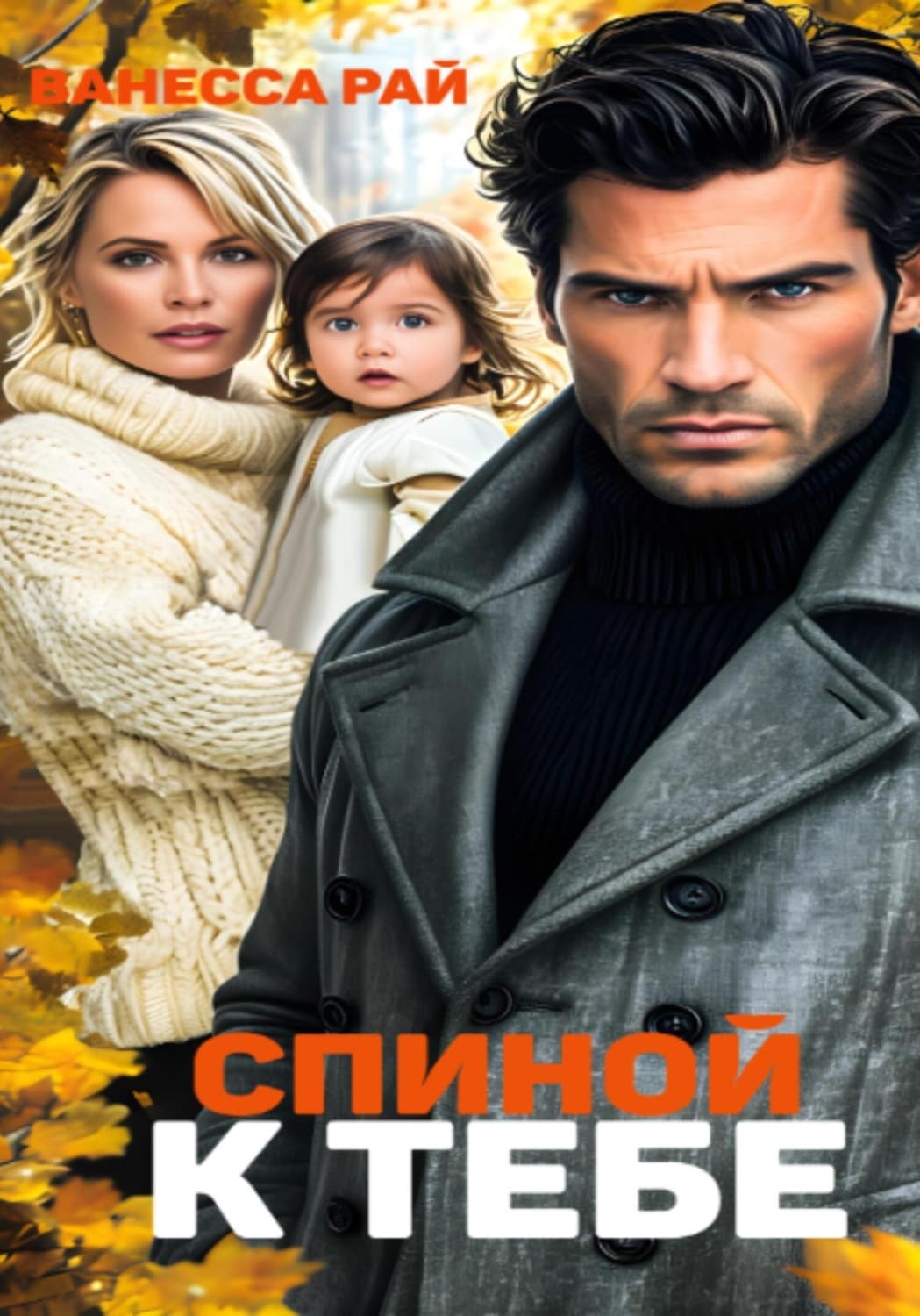 Обложка книги «Спиной к тебе» — Вадим Рай