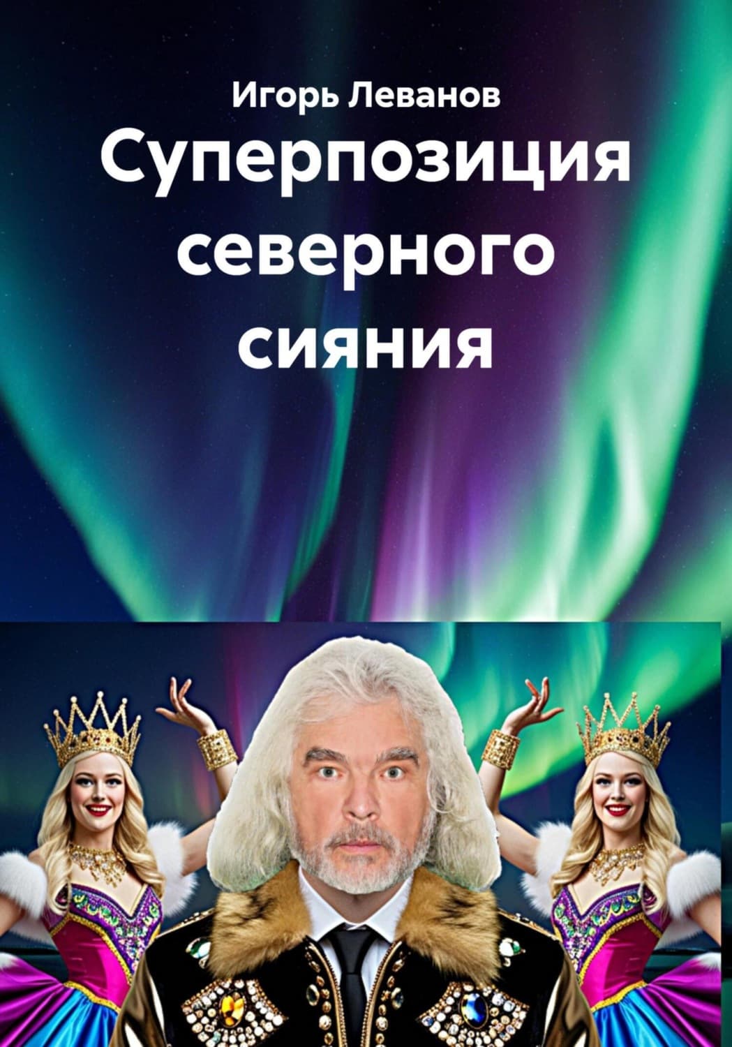 Обложка книги «Суперпозиция северного сияния» — Игорь Леванов