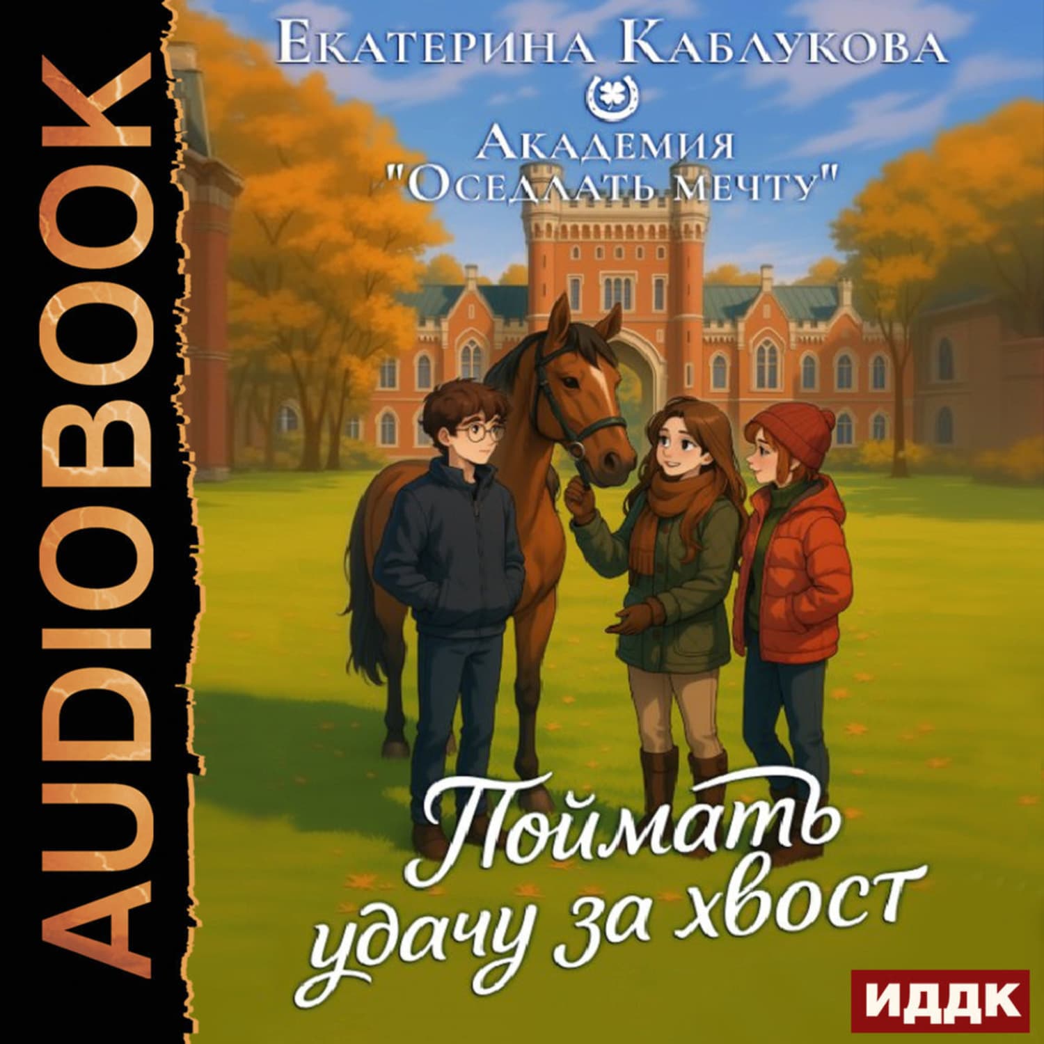 Обложка книги «Поймать удачу за хвост» — Екатерина Каблукова