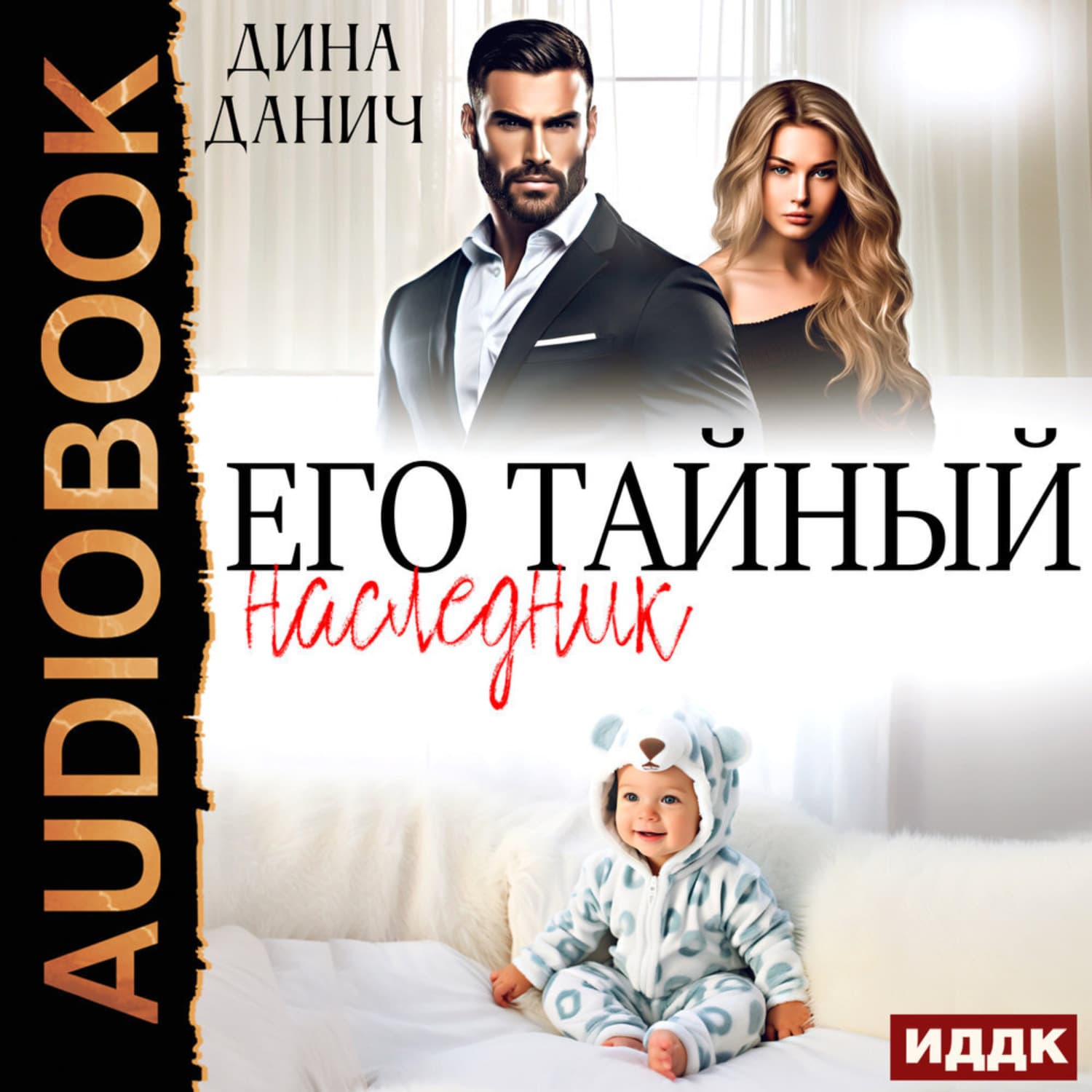 Обложка книги «Его тайный наследник» — Дина Данич