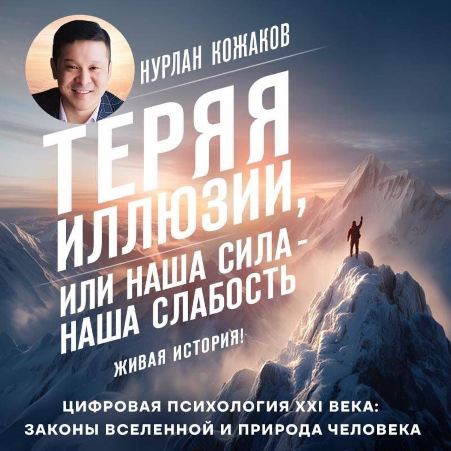 Обложка книги «Теряя иллюзии, или Наша сила – наша слабость. Цифровая психология ХХI века: законы Вселенной и природа человека» — Нурлан Кожаков