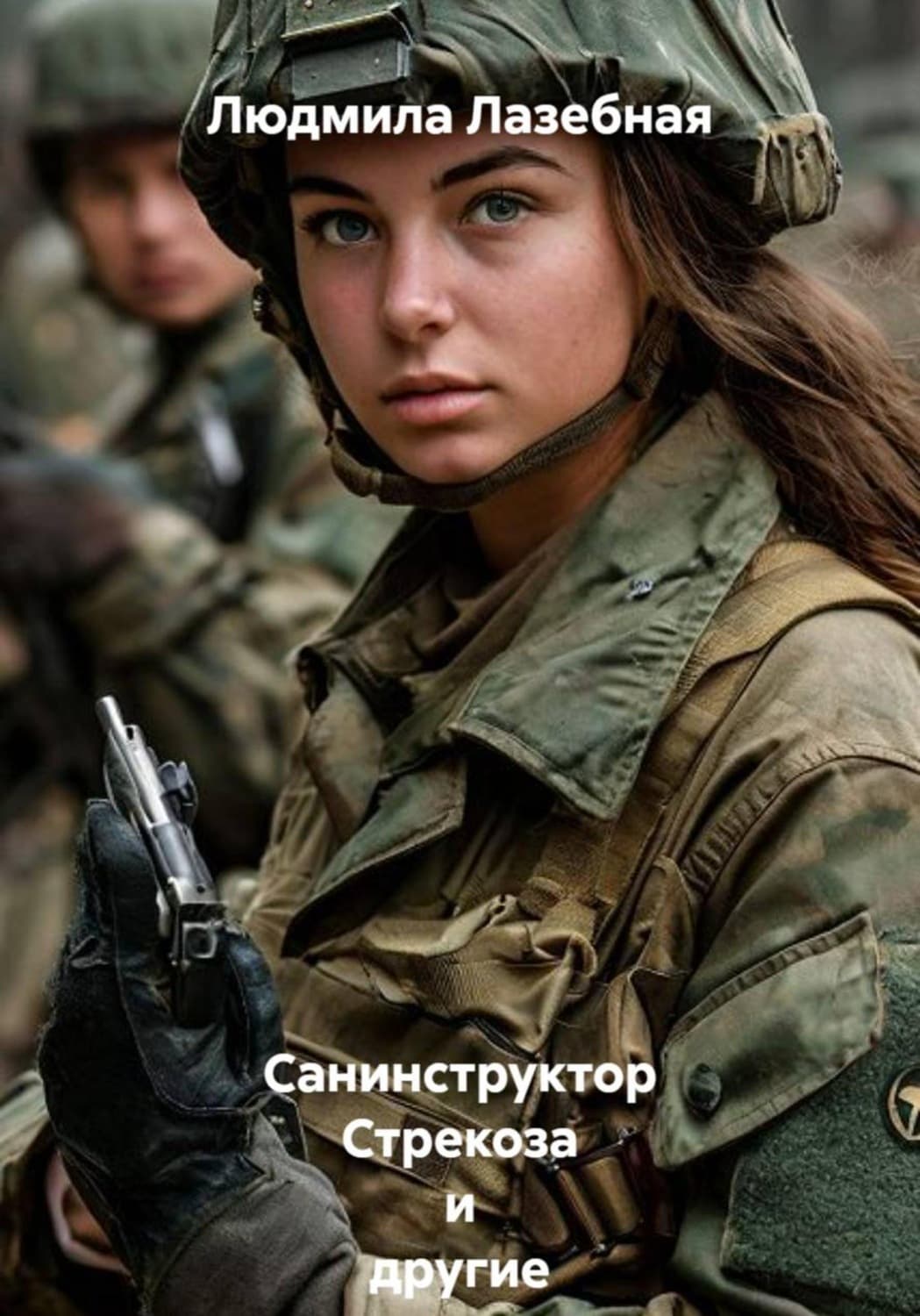 Обложка книги «Санинструктор Стрекоза и другие» — Людмила Лазебная
