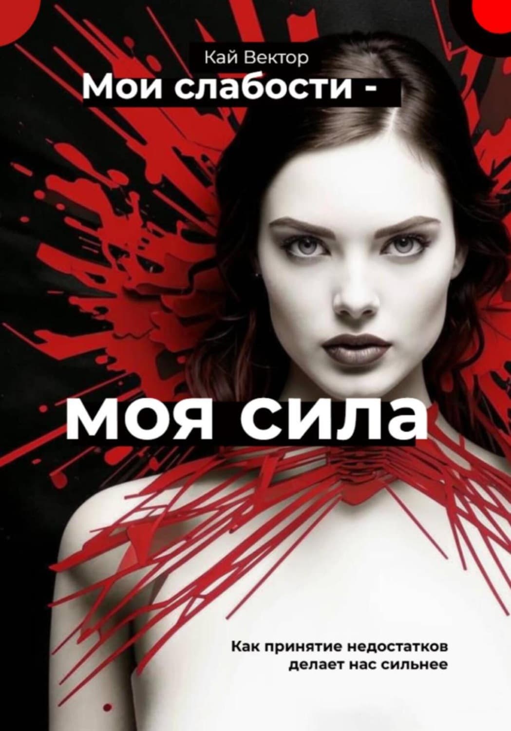 Обложка книги «Мои слабости – моя сила. Быть уязвимым – это круто. Как принятие недостатков делает нас сильнее» — Кай Вектор