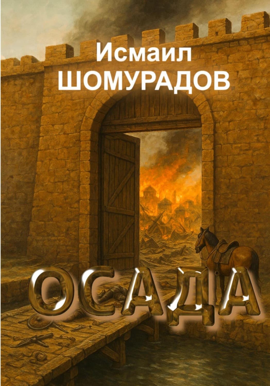 Обложка книги «Осада» — Исмаил Шомурадов