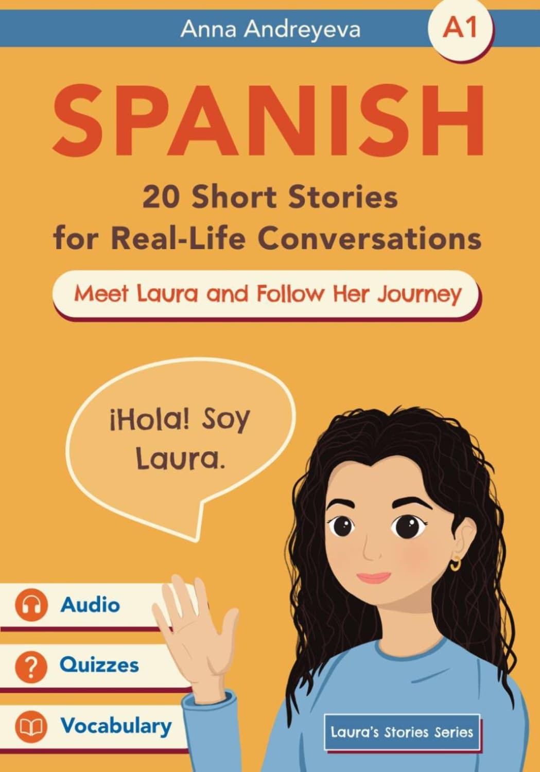Обложка книги «Historias de Laura. Español A1» — Агния Андреева