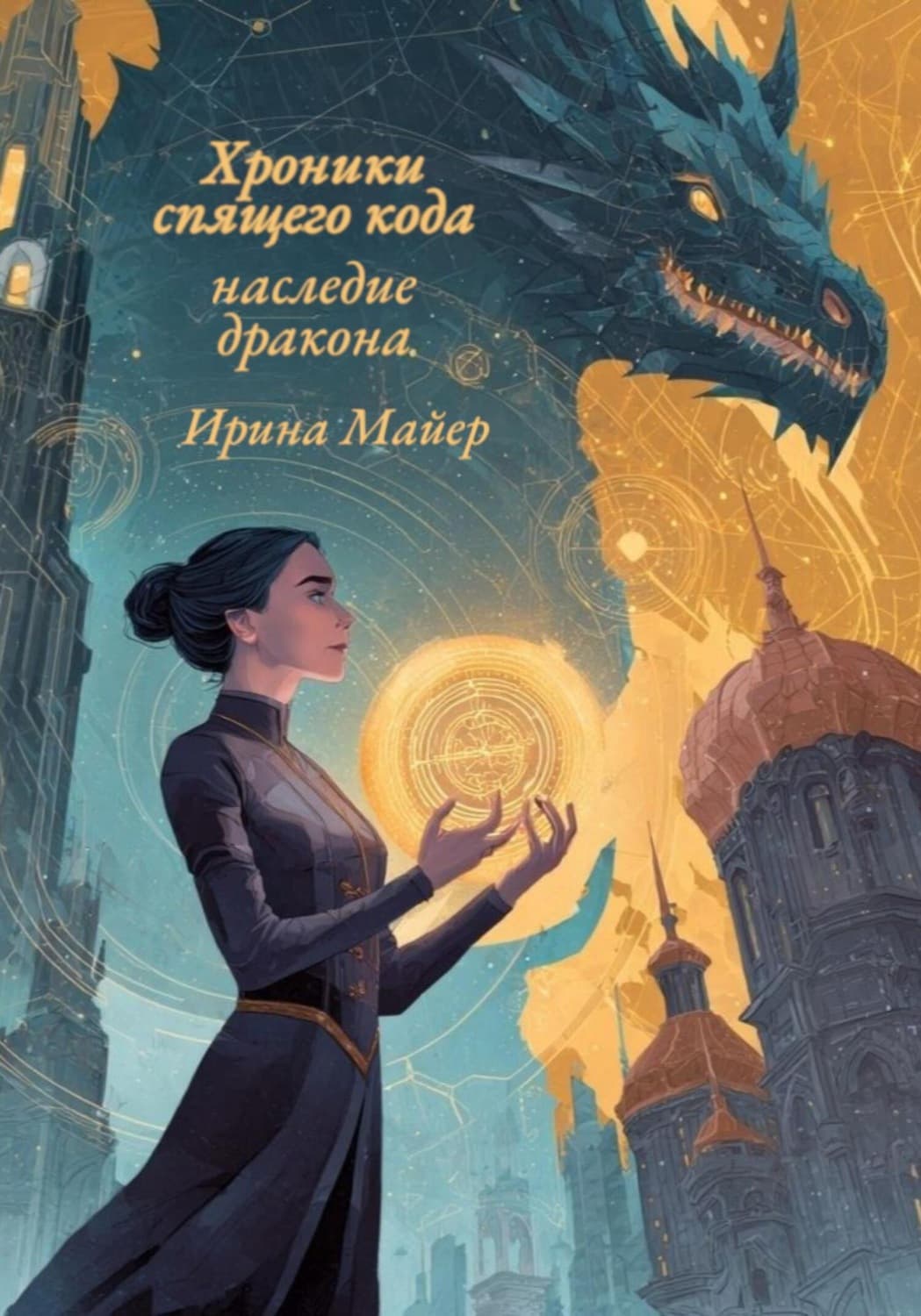Обложка книги «Хроники спящего кода: наследие дракона» — Мороз Ирина