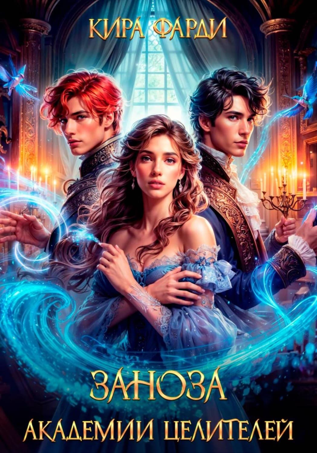 Обложка книги «Заноза академии целителей» — Кира Фарди