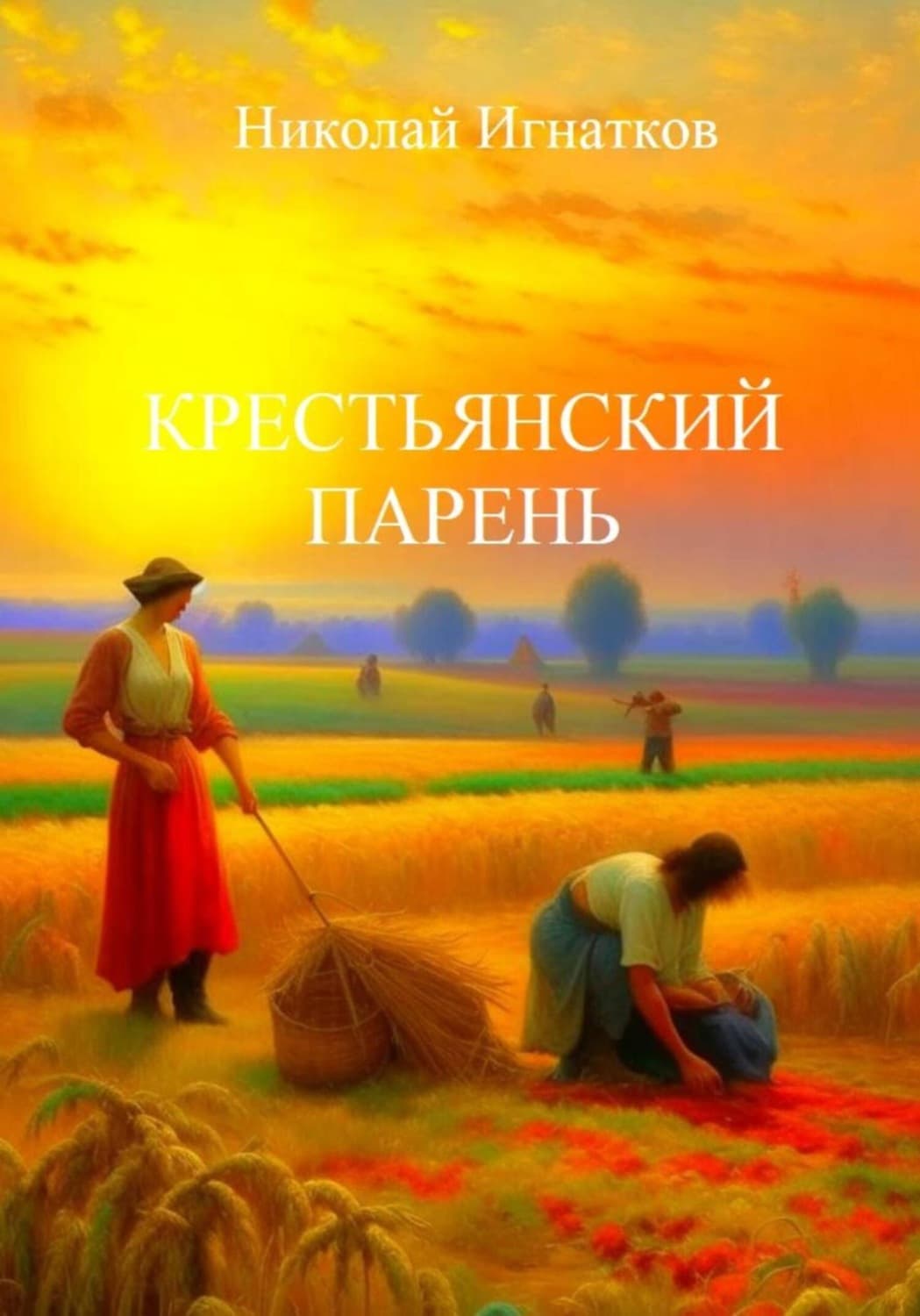 Обложка книги «Крестьянский парень» — Николай Игнатков