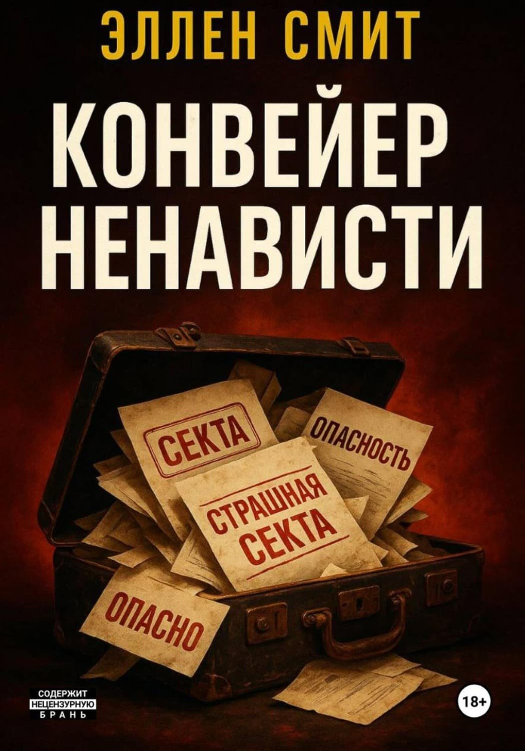 Обложка книги «Конвейер ненависти» — Эмбер Смит