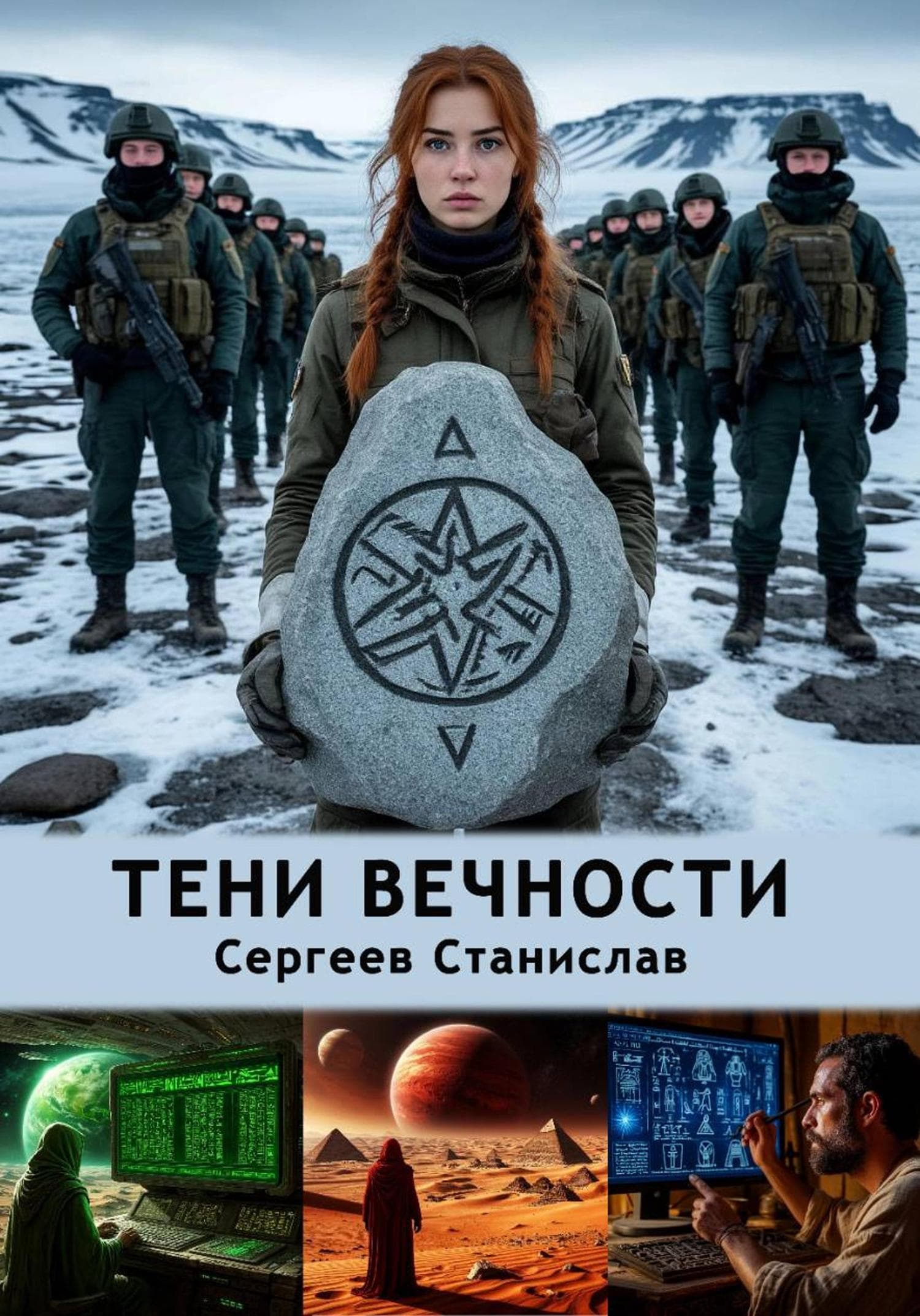 Обложка книги «Тени вечности» — Сергей Сергеев