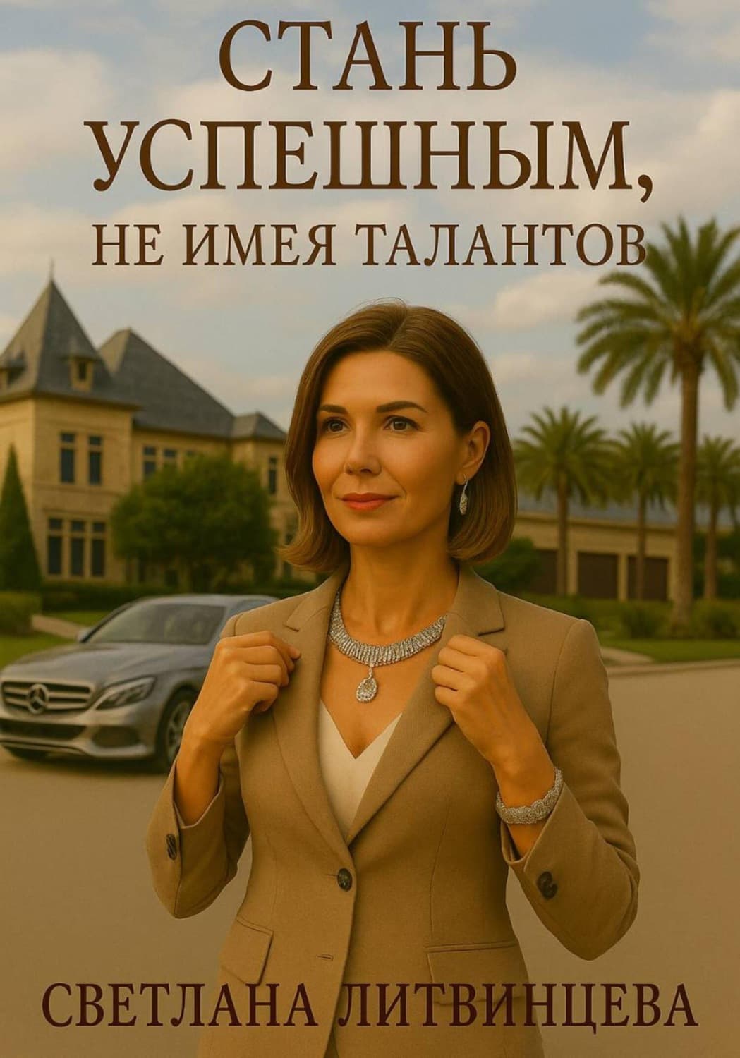 Обложка книги «Стань успешным, не имея талантов» — Светлана Литвинцева