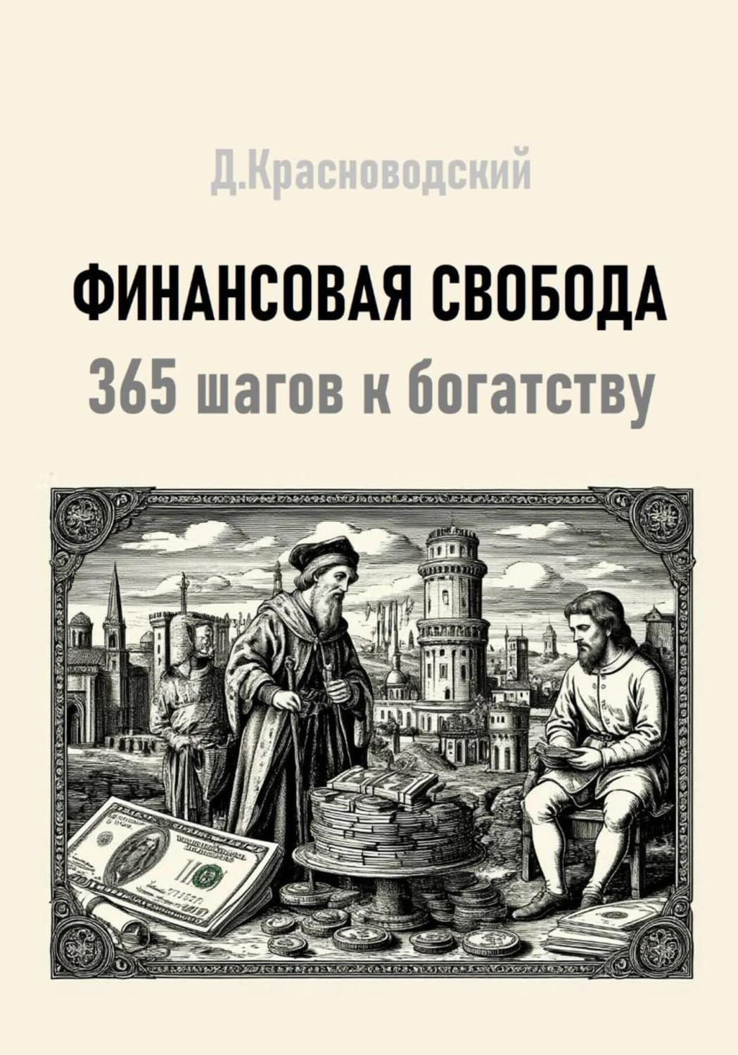 Обложка книги «Финансовая свобода. 365 шагов к богатству» — Дмитрий Красноводский