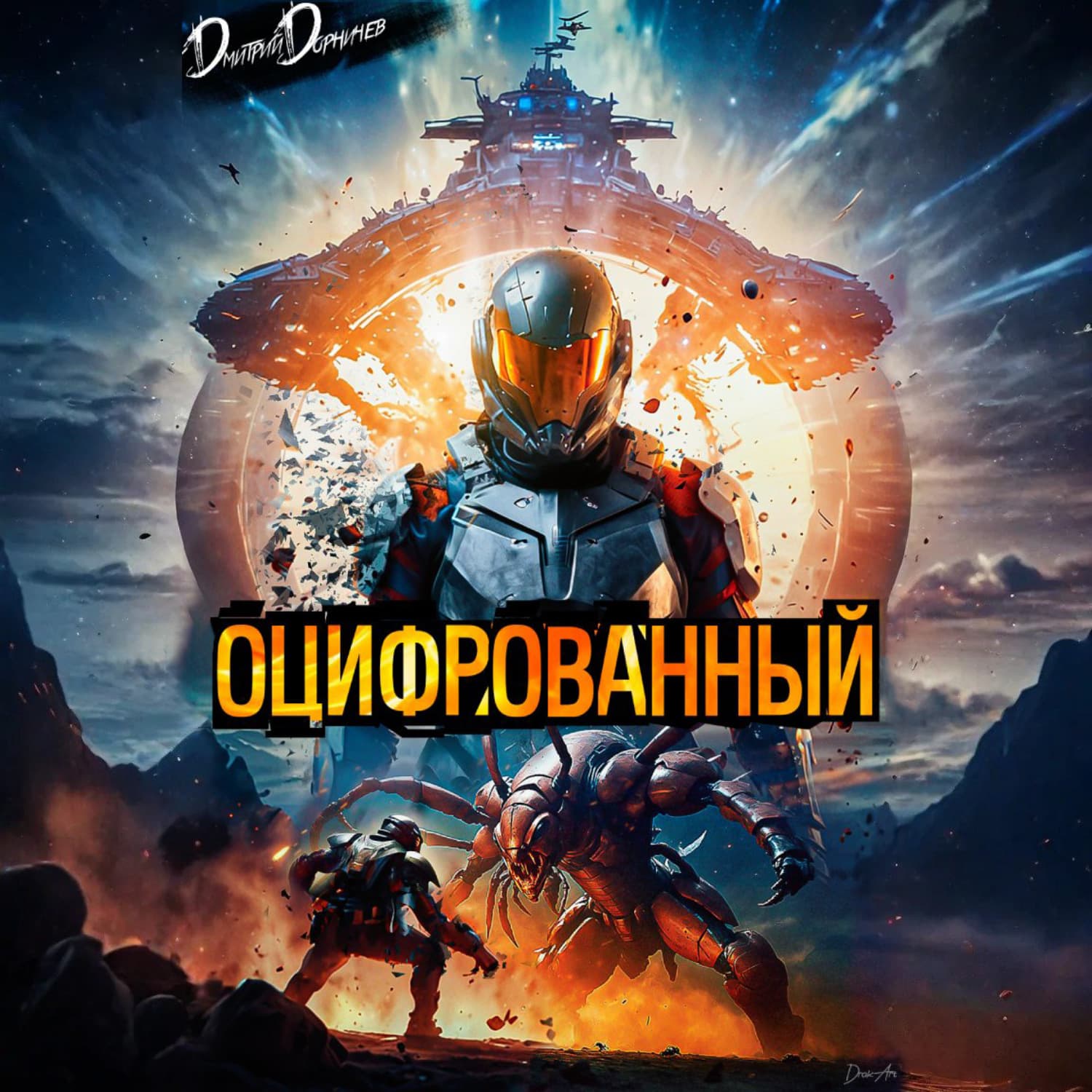 Обложка книги «Оцифрованный. Том 1» — Дмитрий Дорничев
