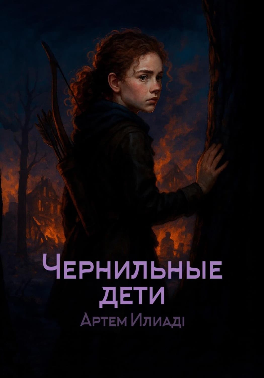 Обложка книги «Чернильные дети» — Артем Илиадi