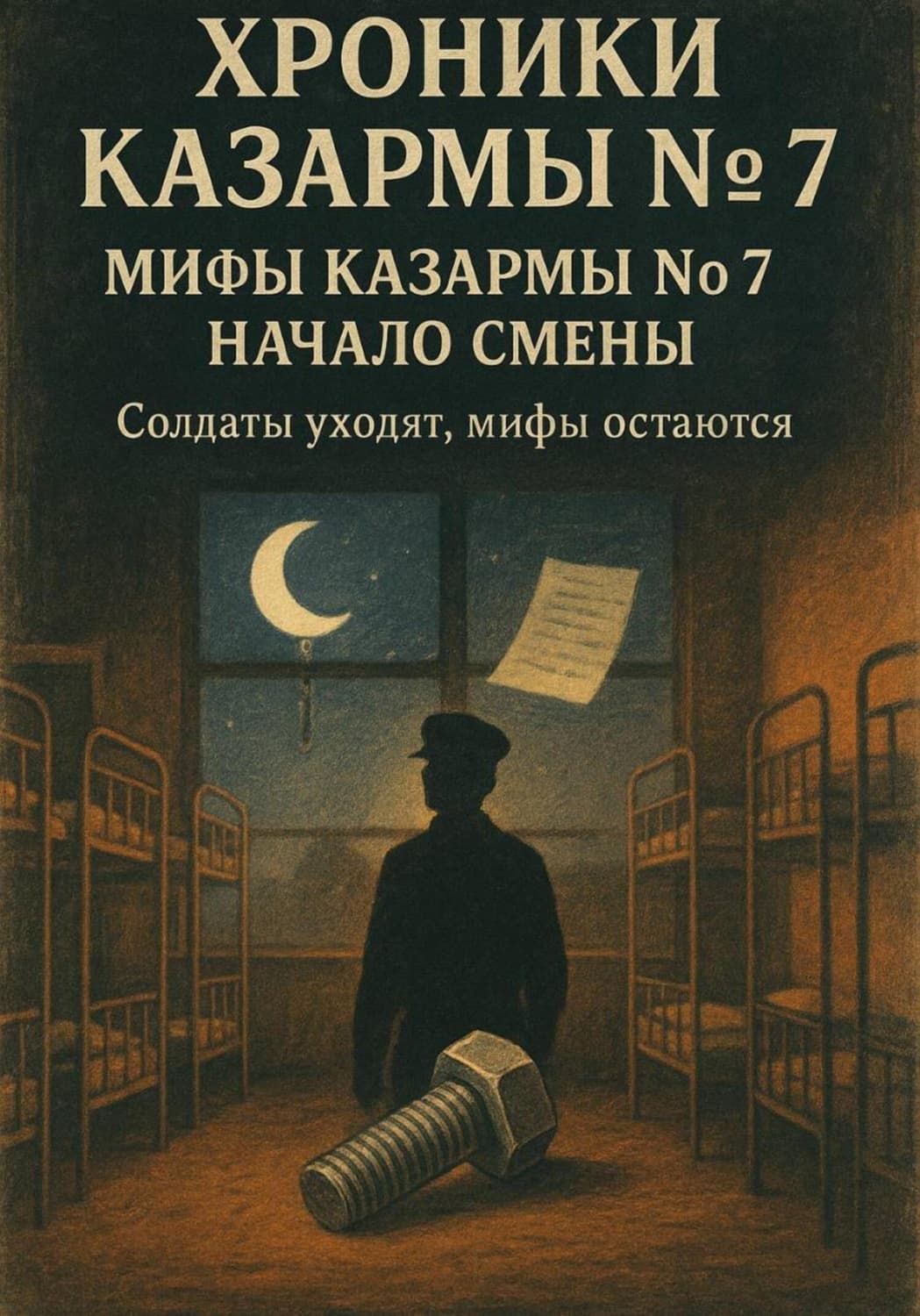 Обложка книги «Хроники казармы номер 7. Начало смены» — Александр Громов
