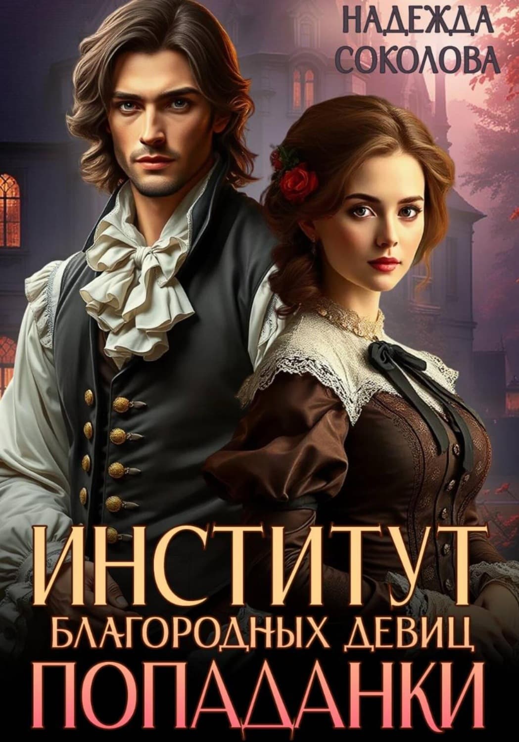 Обложка книги «Институт благородных девиц попаданки» — Нина Соколова