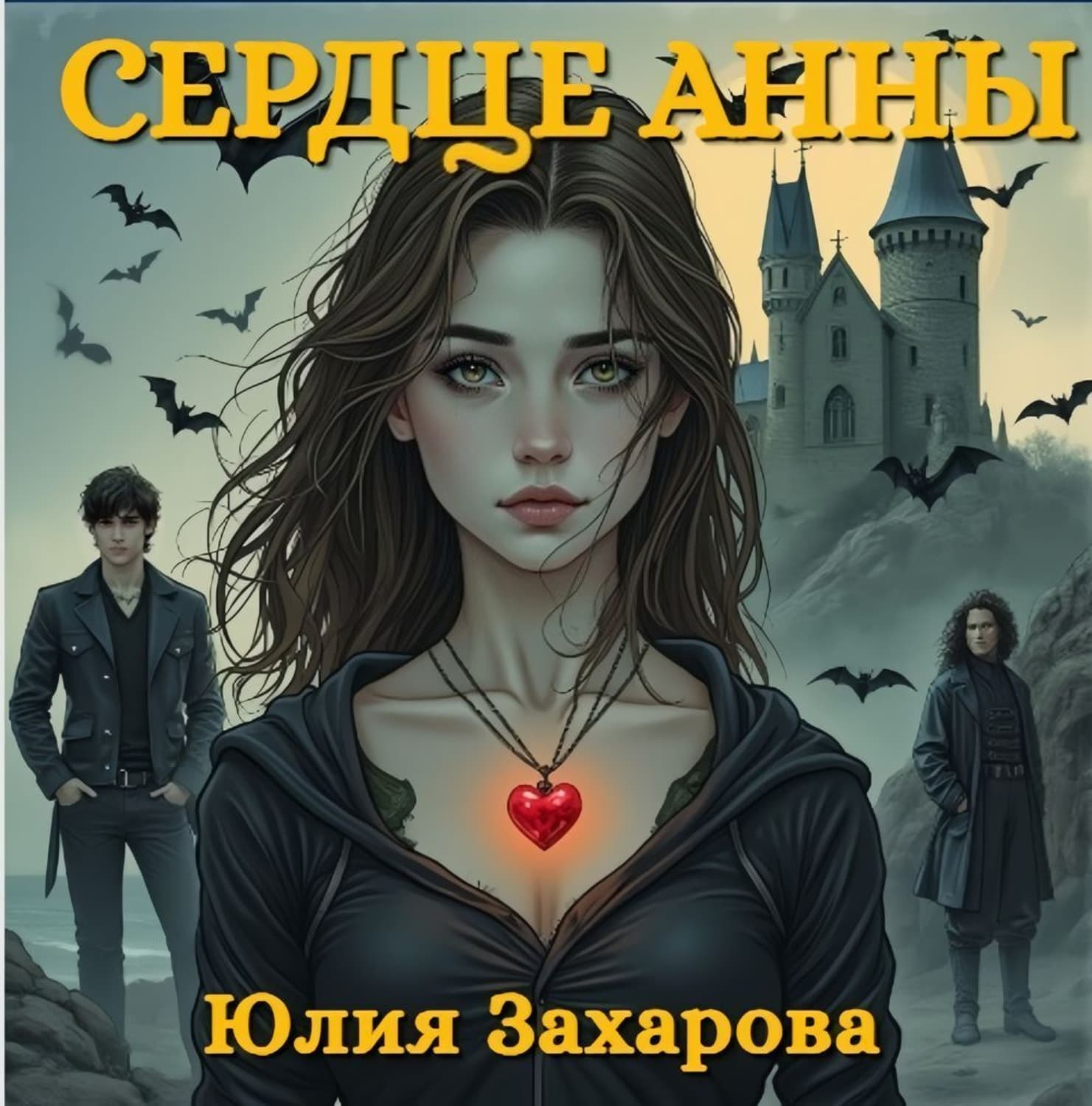 Обложка книги «Сердце Анны» — Юлия Захарова