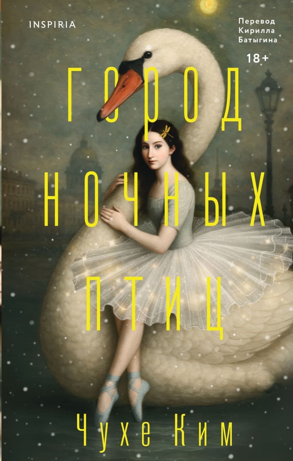 Обложка книги «Город ночных птиц» — Чухе Ким