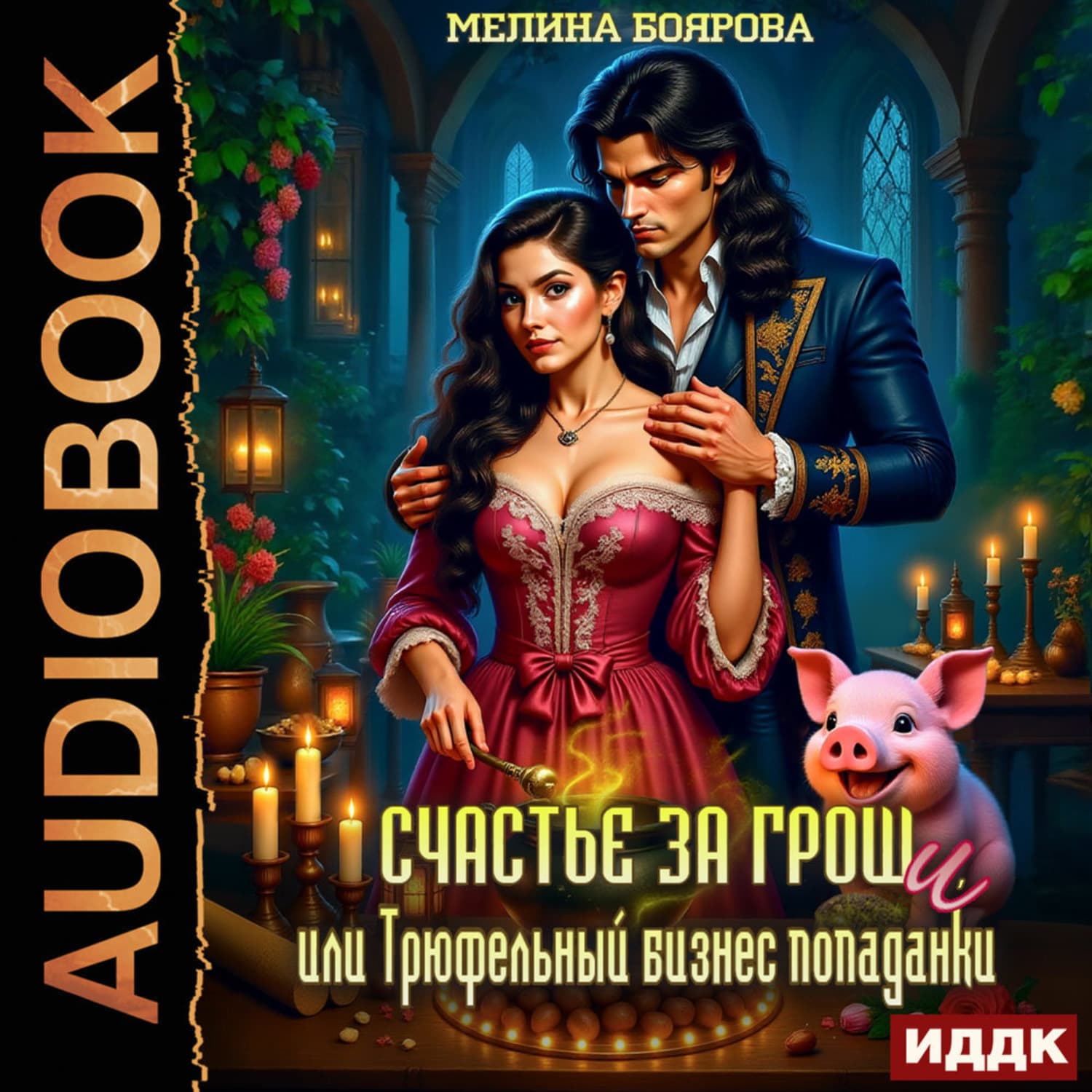 Обложка книги «Счастье за гроши, или Трюфельный бизнес попаданки» — Мелина Боярова