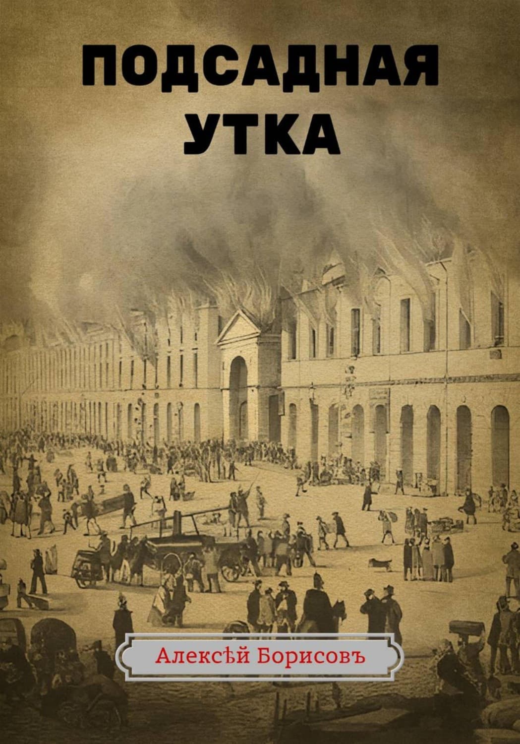 Обложка книги «Подсадная утка» — А. Н. Борисов