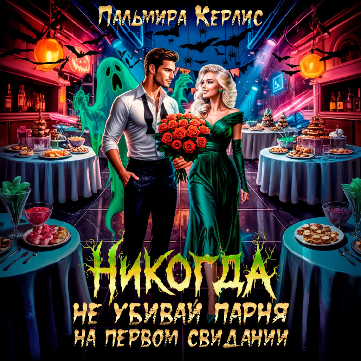 Обложка книги «Никогда не убивай парня на первом свидании» — Пальмира Керлис