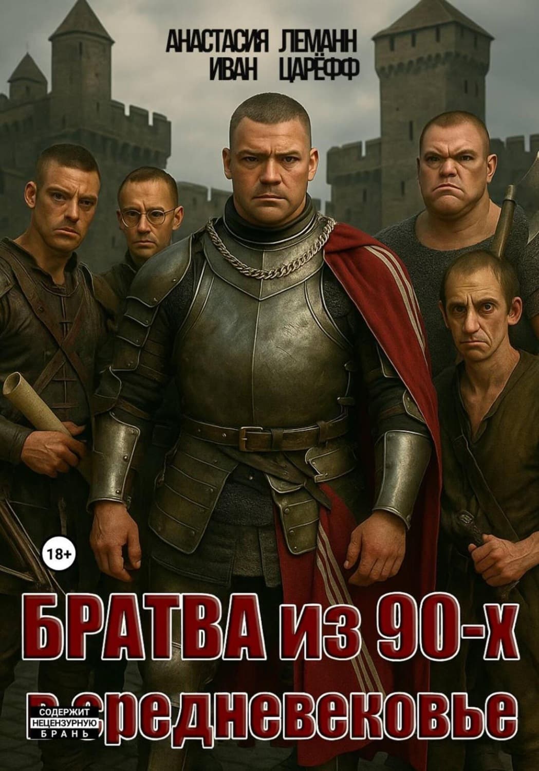Обложка книги «Братва из 90-х в Средневековье» — Альфред Леманн