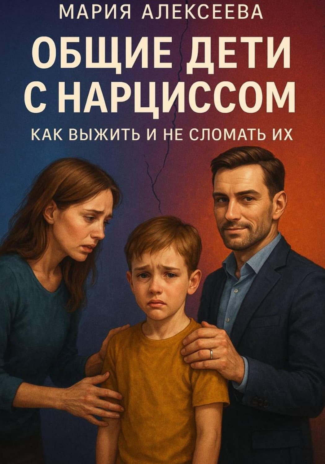 Обложка книги «Общие дети с нарциссом. Как выжить и не сломать их» — Магда Алексеева