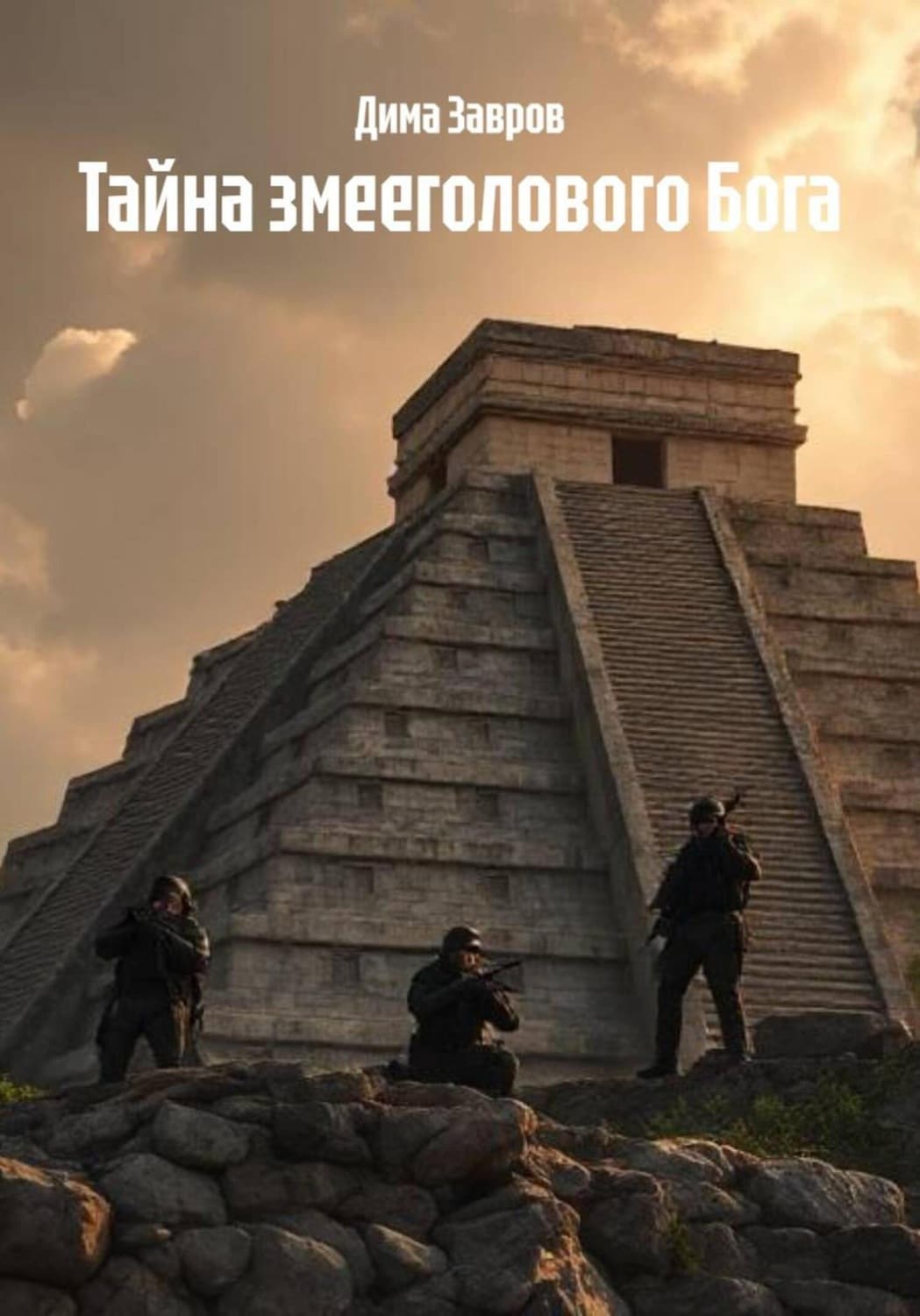 Обложка книги «Тайна змееголового Бога» — Дима Завров
