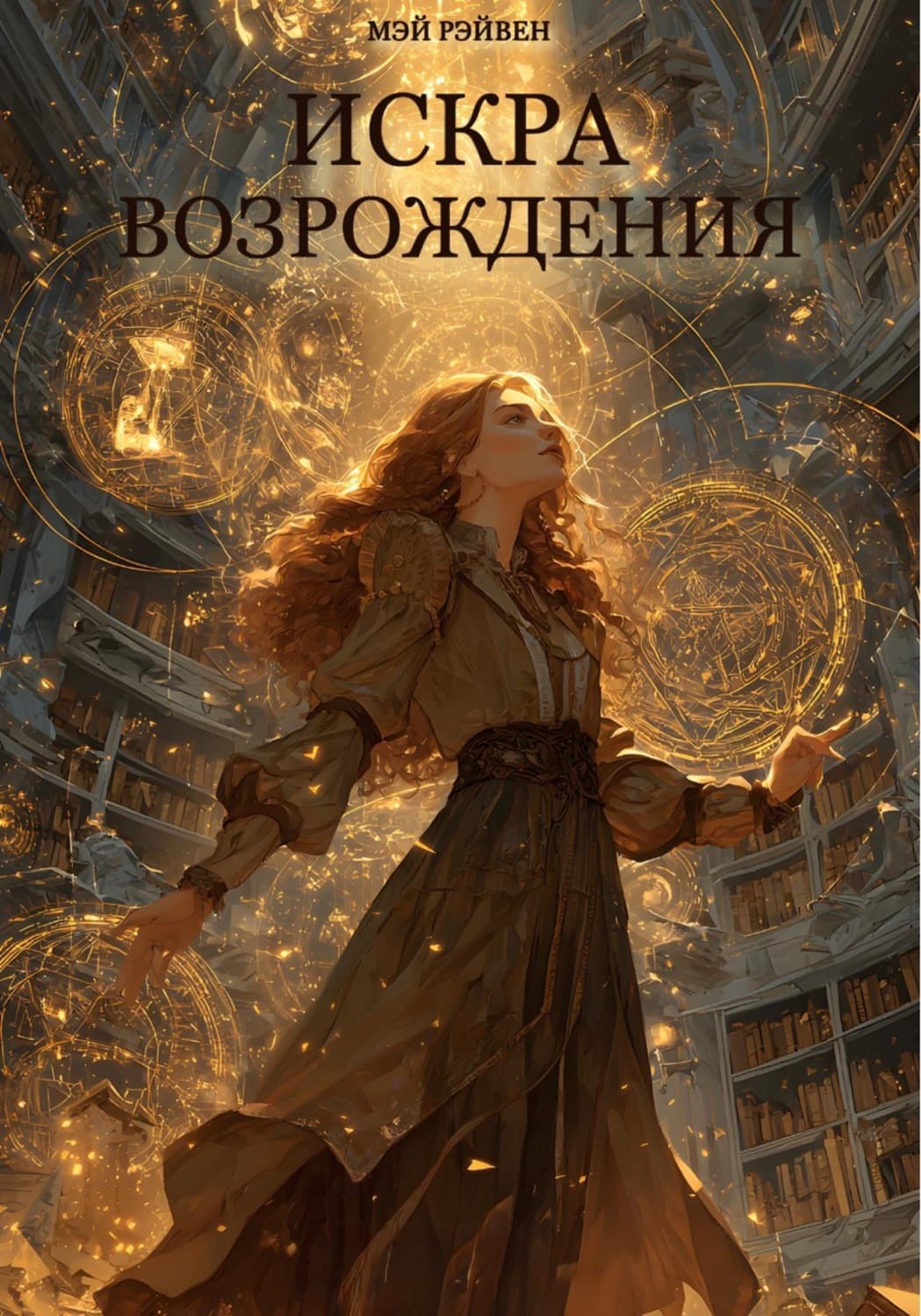 Обложка книги «Искра Возрождения» — Мария Рэйвен
